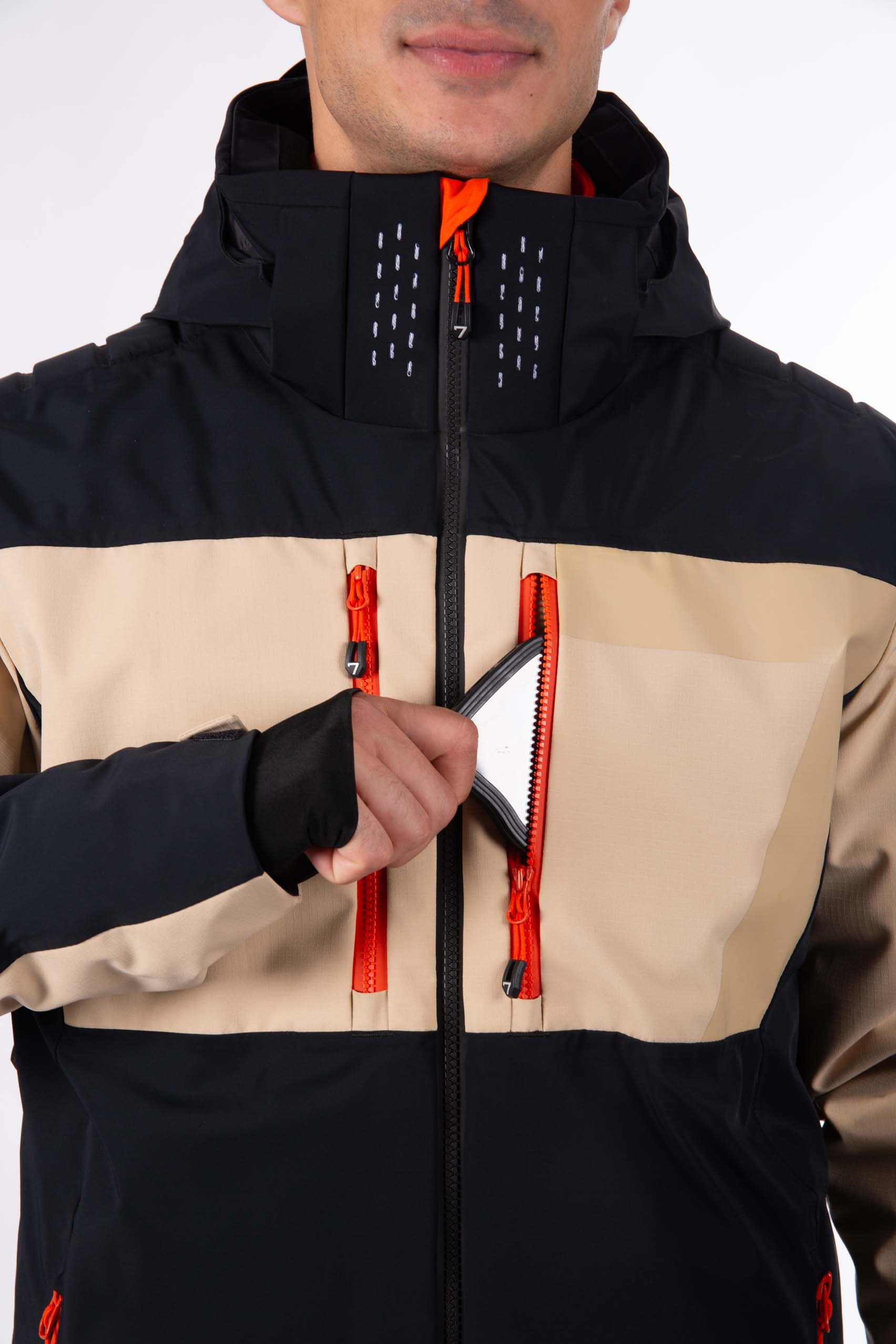 VESTE DE SKI HOMME SIVIN - SAND