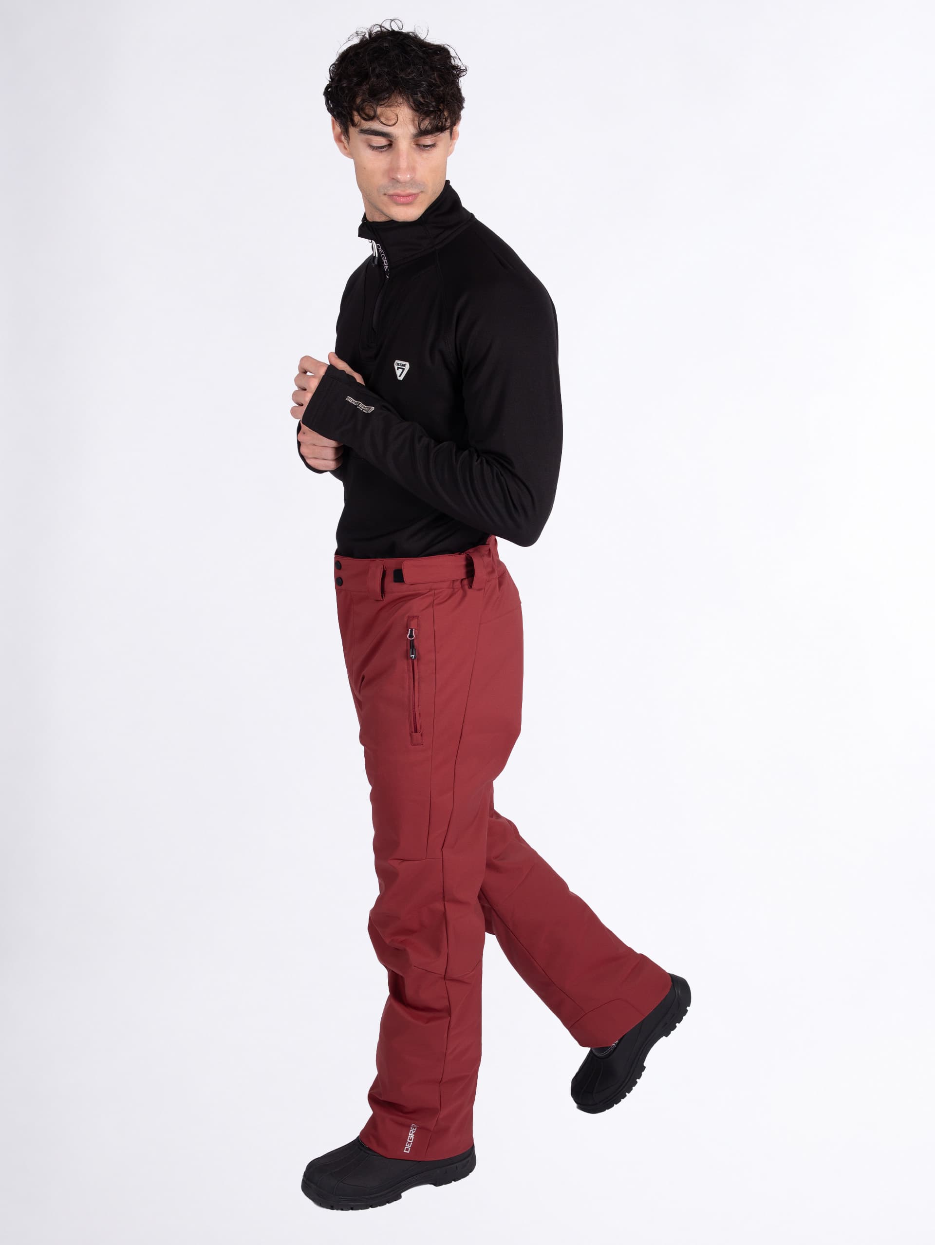 PANTALON DE SKI HOMME AGLO 2 - MERLOT