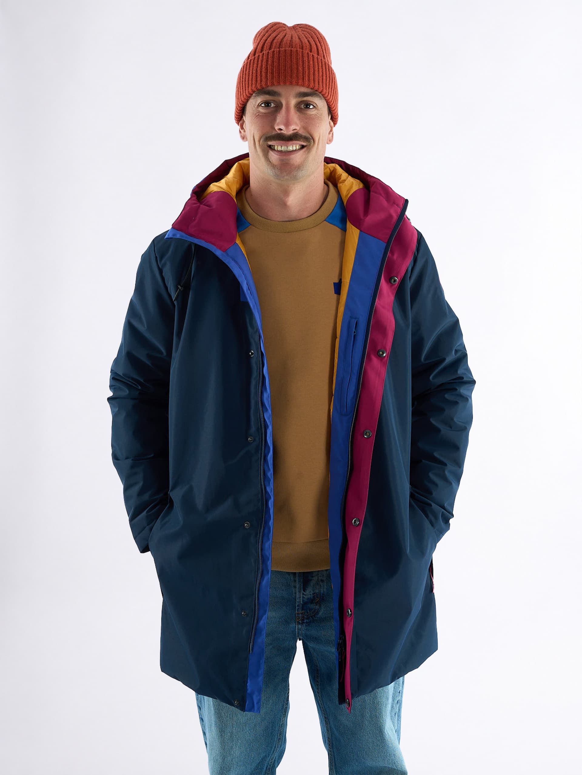 PARKA HOMME ANGLES - MIDNIGHT