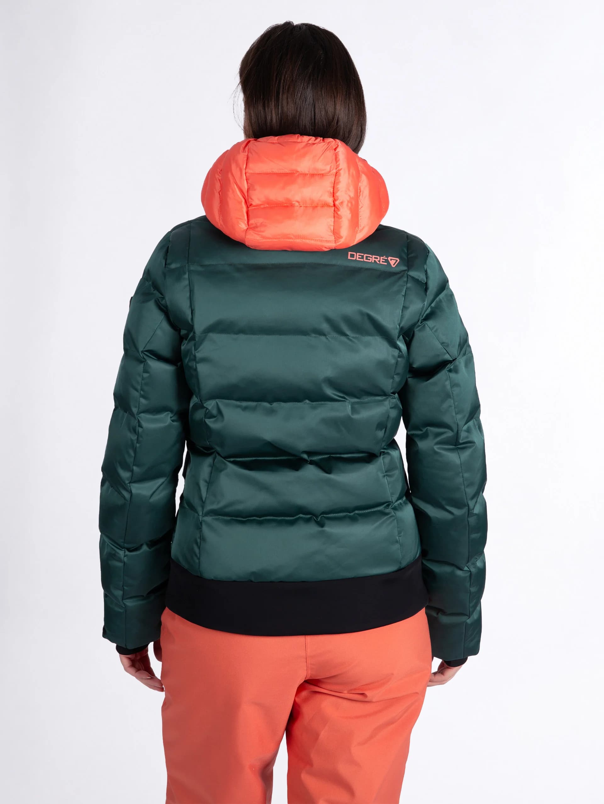 VESTE DE SKI FEMME BAZEN - MALLARD GREEN