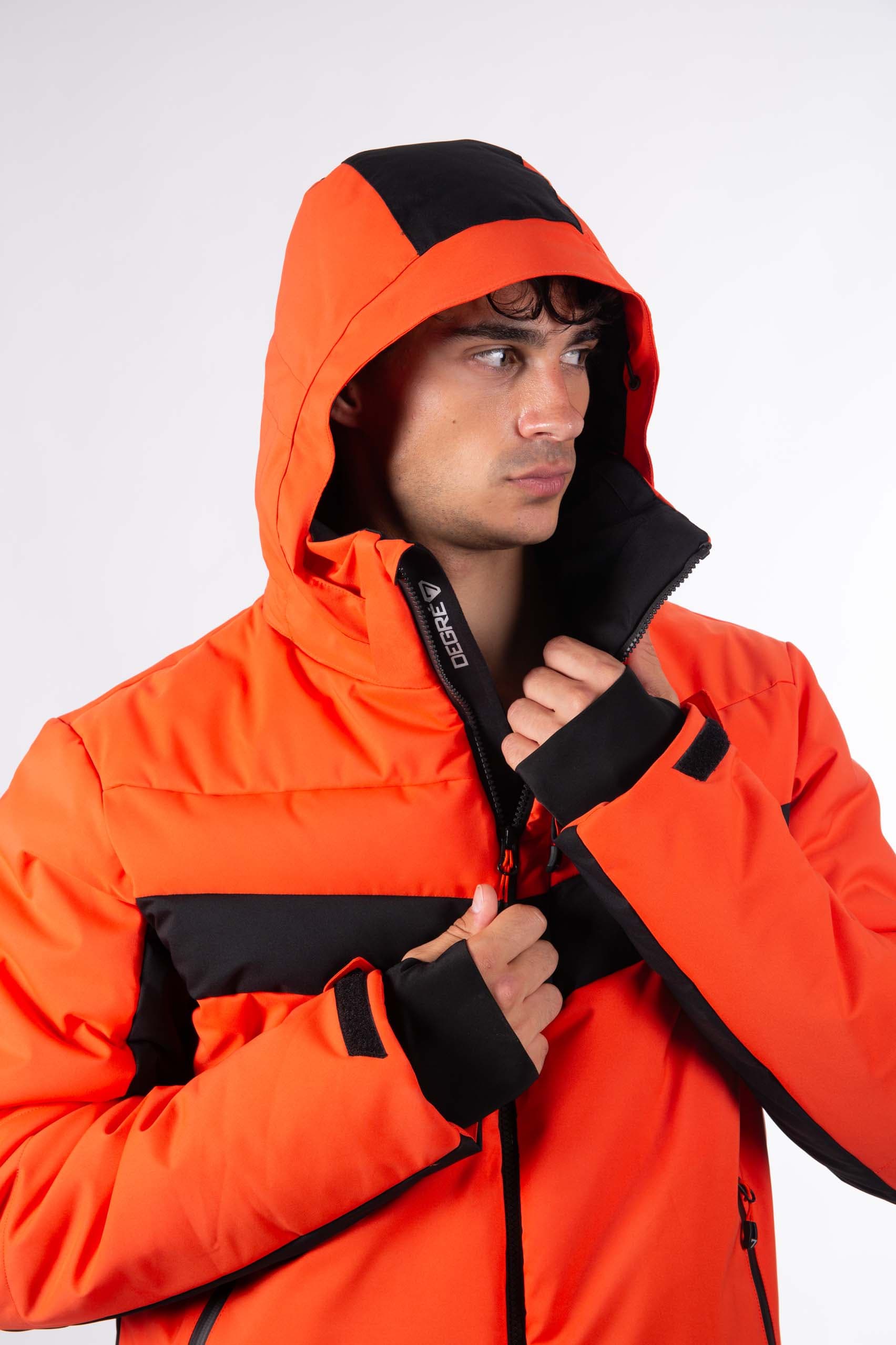 DOUDOUNE DE SKI HOMME DOULY - DEEP ORANGE