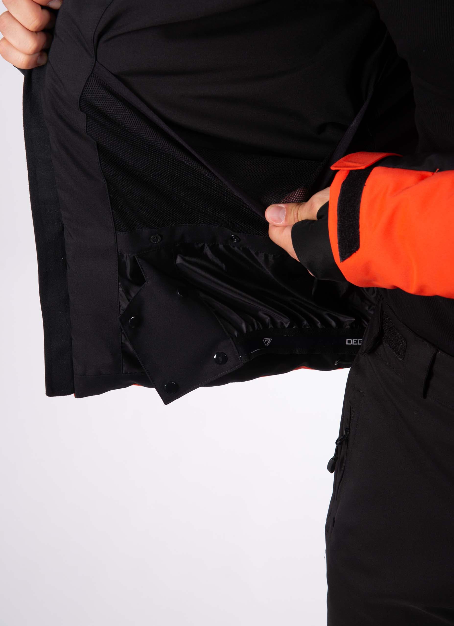 DOUDOUNE DE SKI HOMME DOULY - DEEP ORANGE