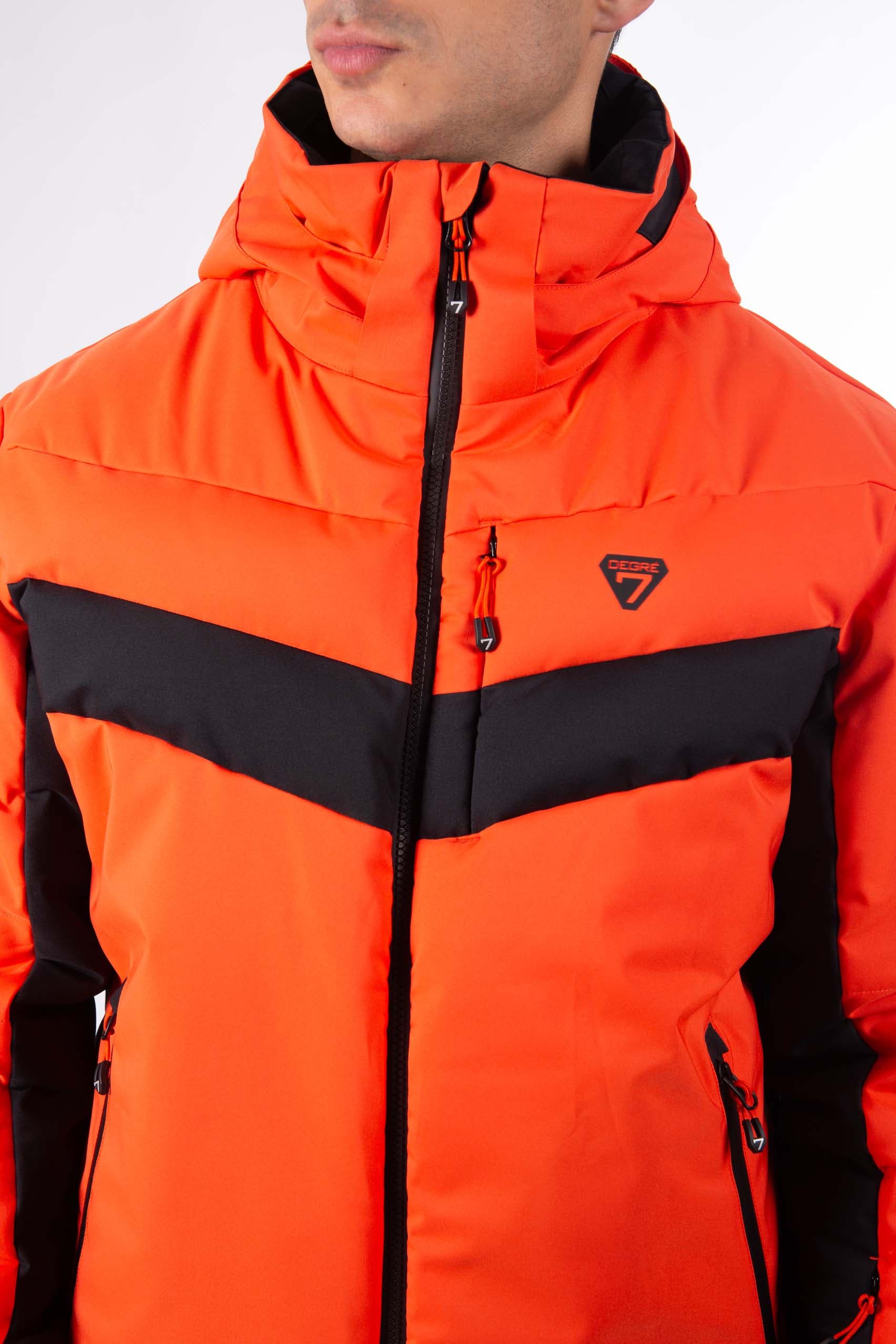 DOUDOUNE DE SKI HOMME DOULY - DEEP ORANGE