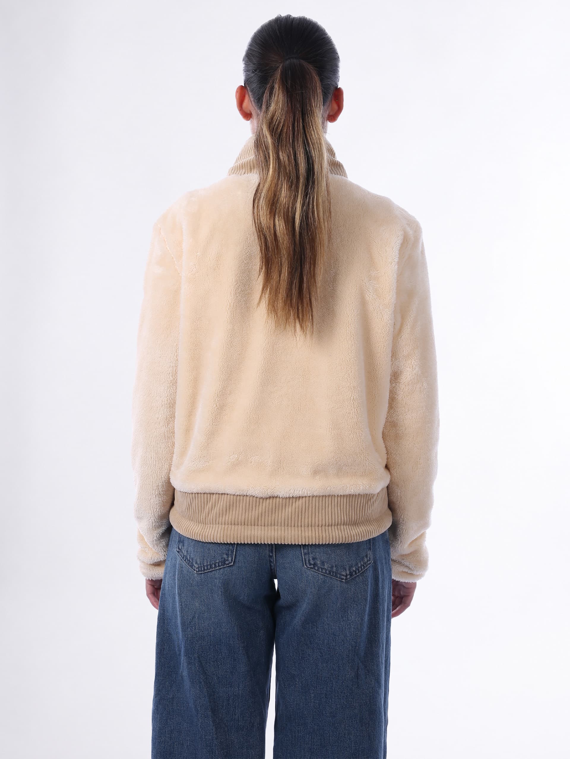 YERBA Women's Sherpa Fleece - BEIGE 1