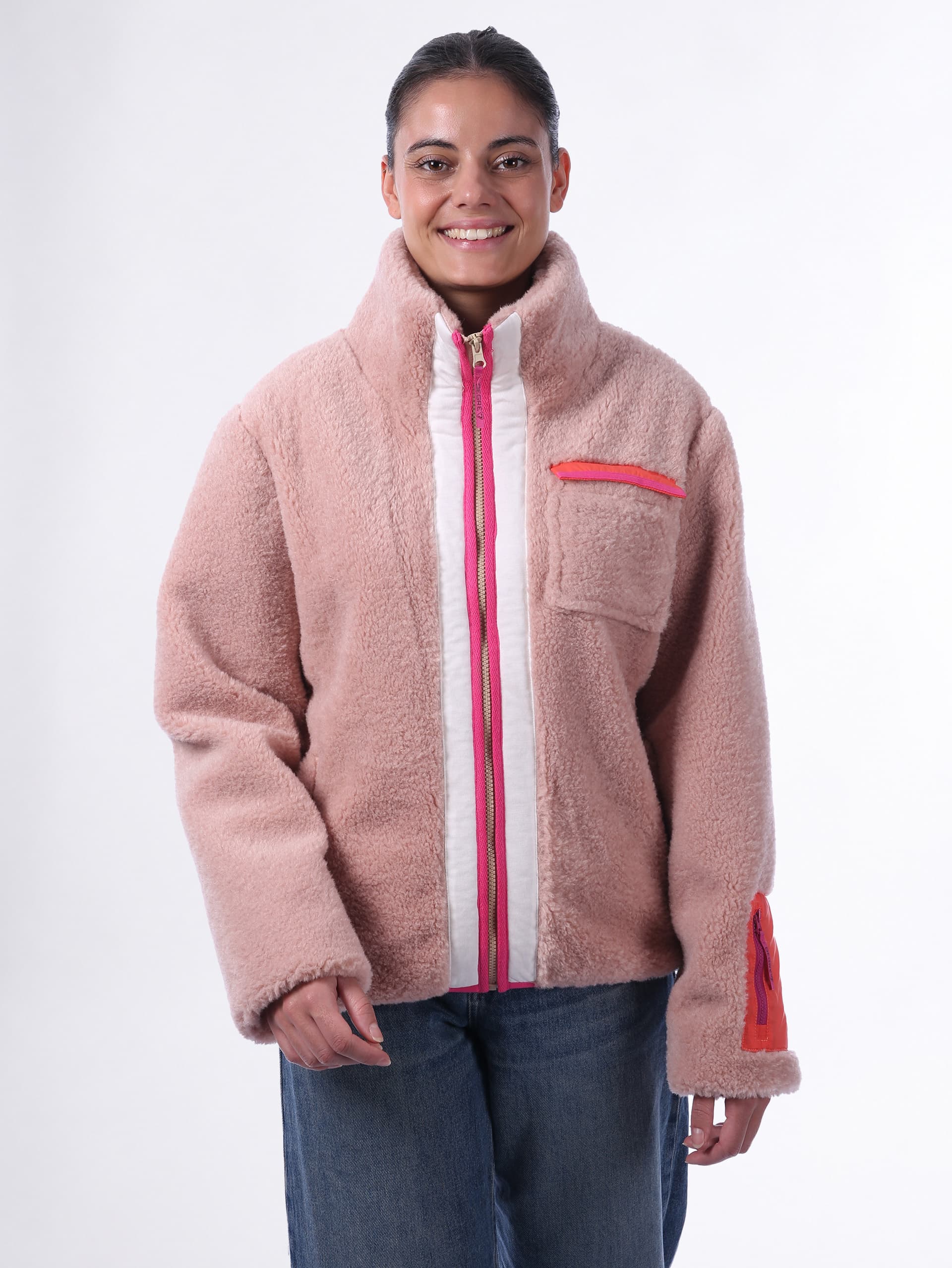 POLAIRE FEMME MARAHU - OLD PINK