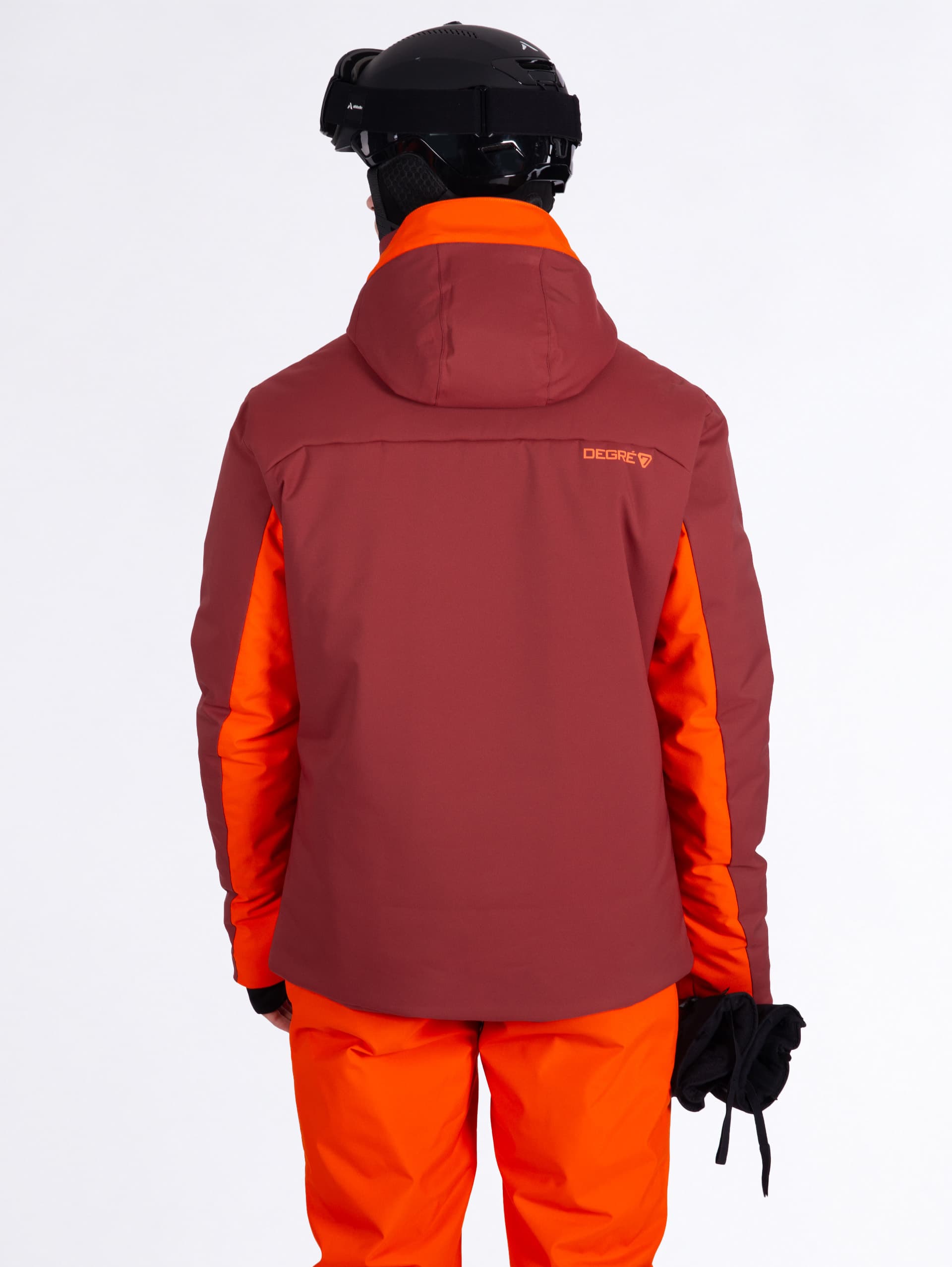 VESTE DE SKI HOMME DONTAC - RED ORANGE