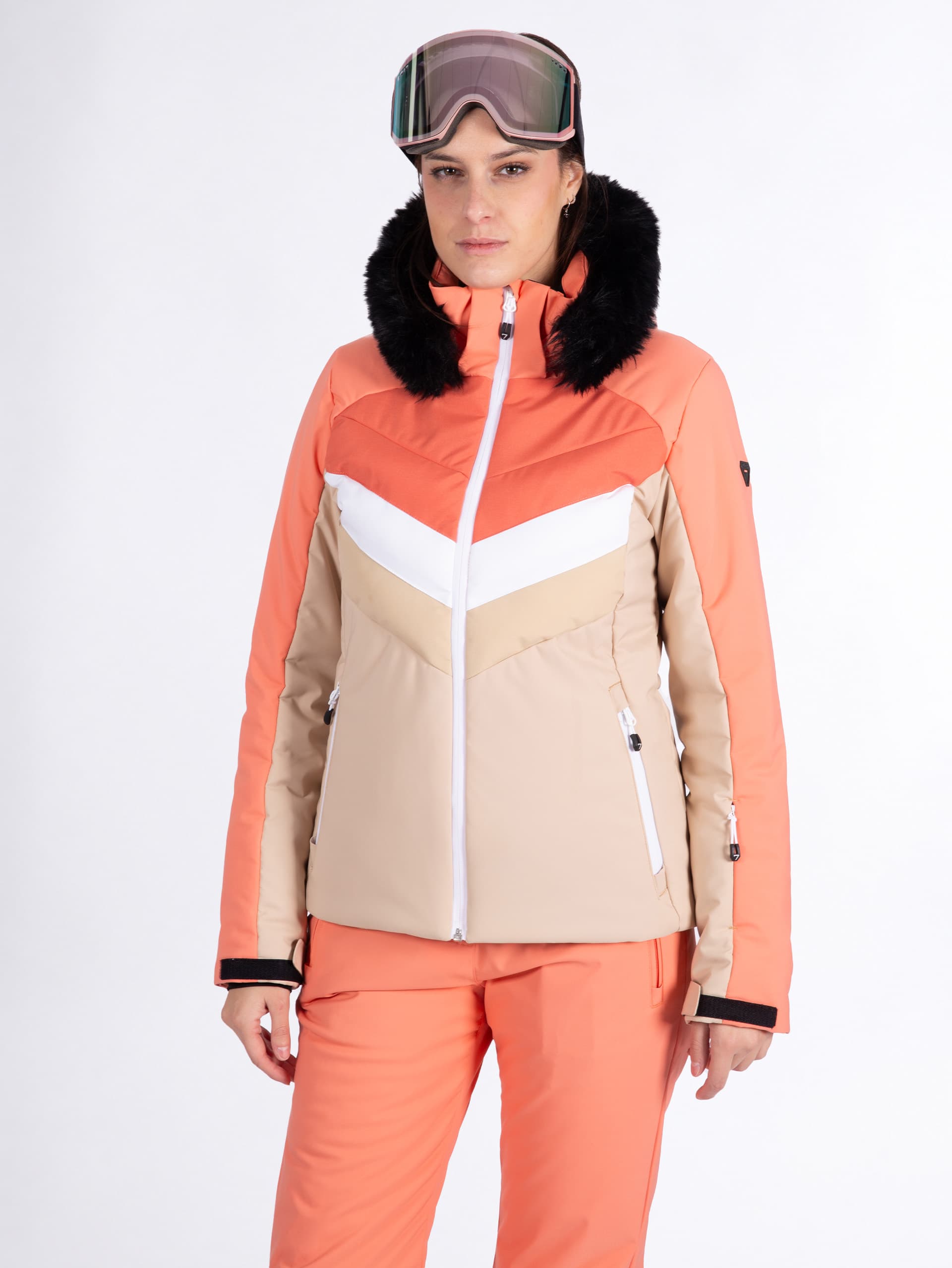 Veste de ski femme DORMYL - CORAL