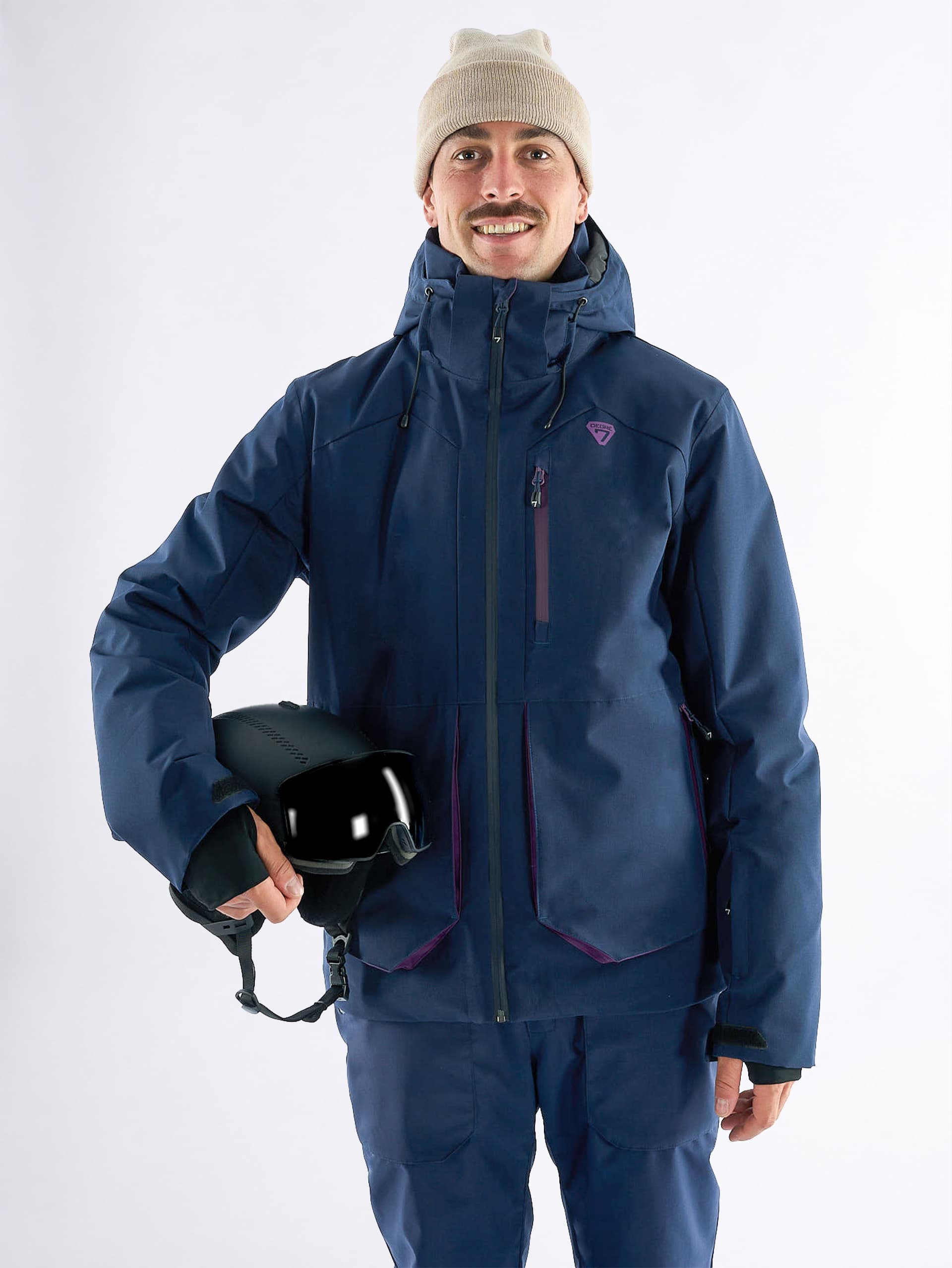VESTE DE SKI HOMME ENOVI - MIDNIGHT