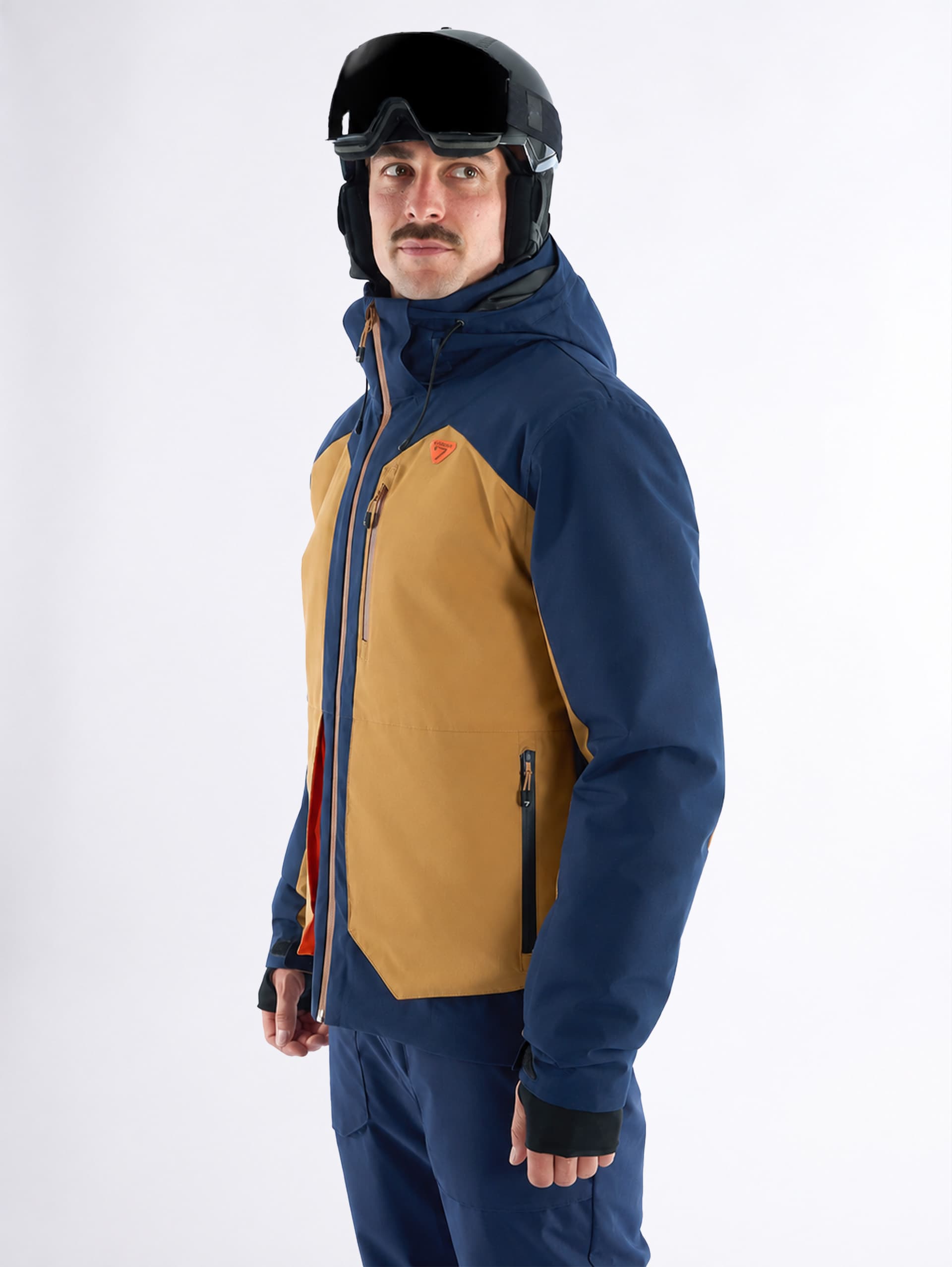 Veste de ski homme ENOVI - CAMEL