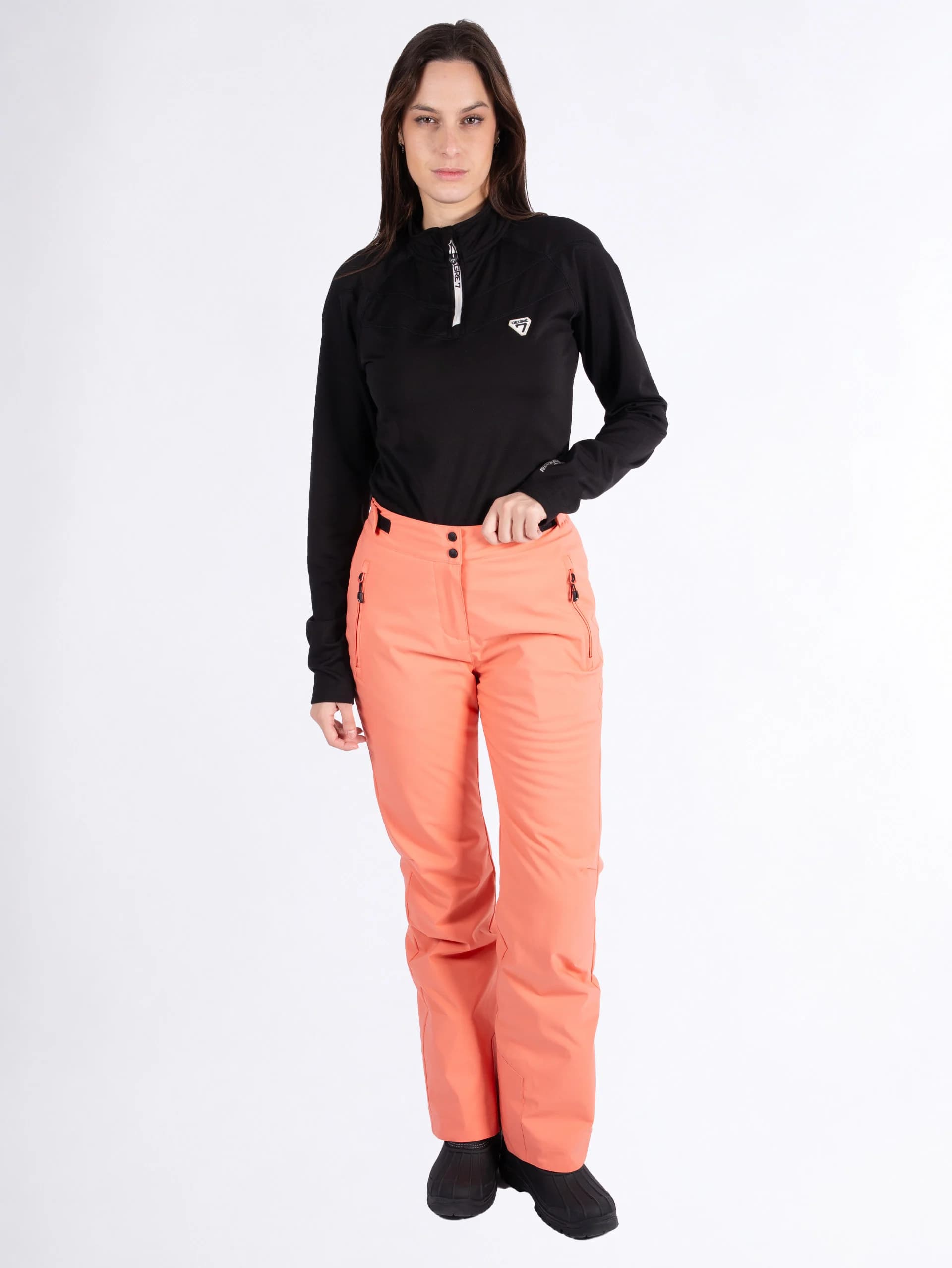 Pantalon de ski femme RELA - CORAL
