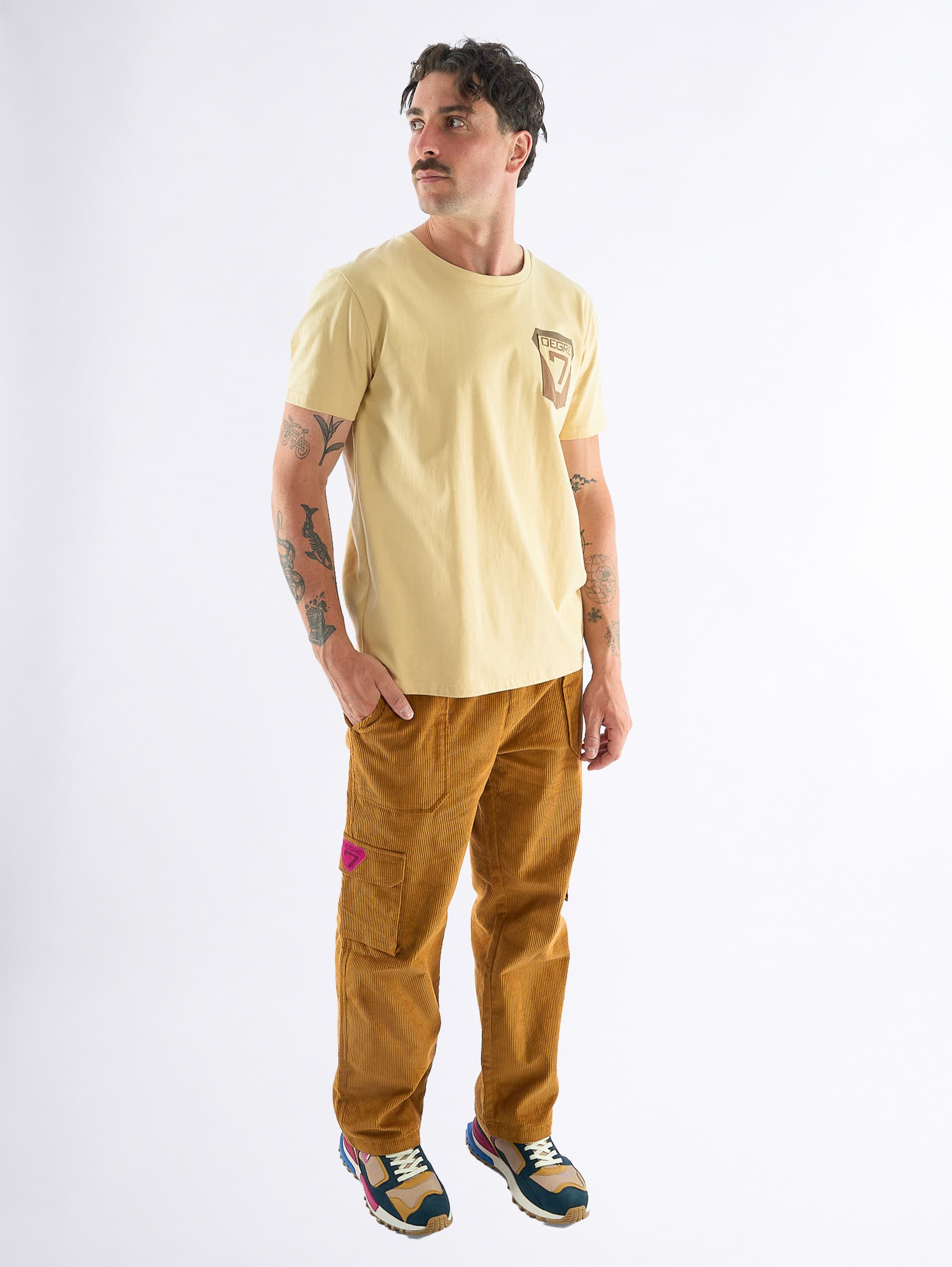 Pantalon cargo homme TURMAL 1 - CAMEL