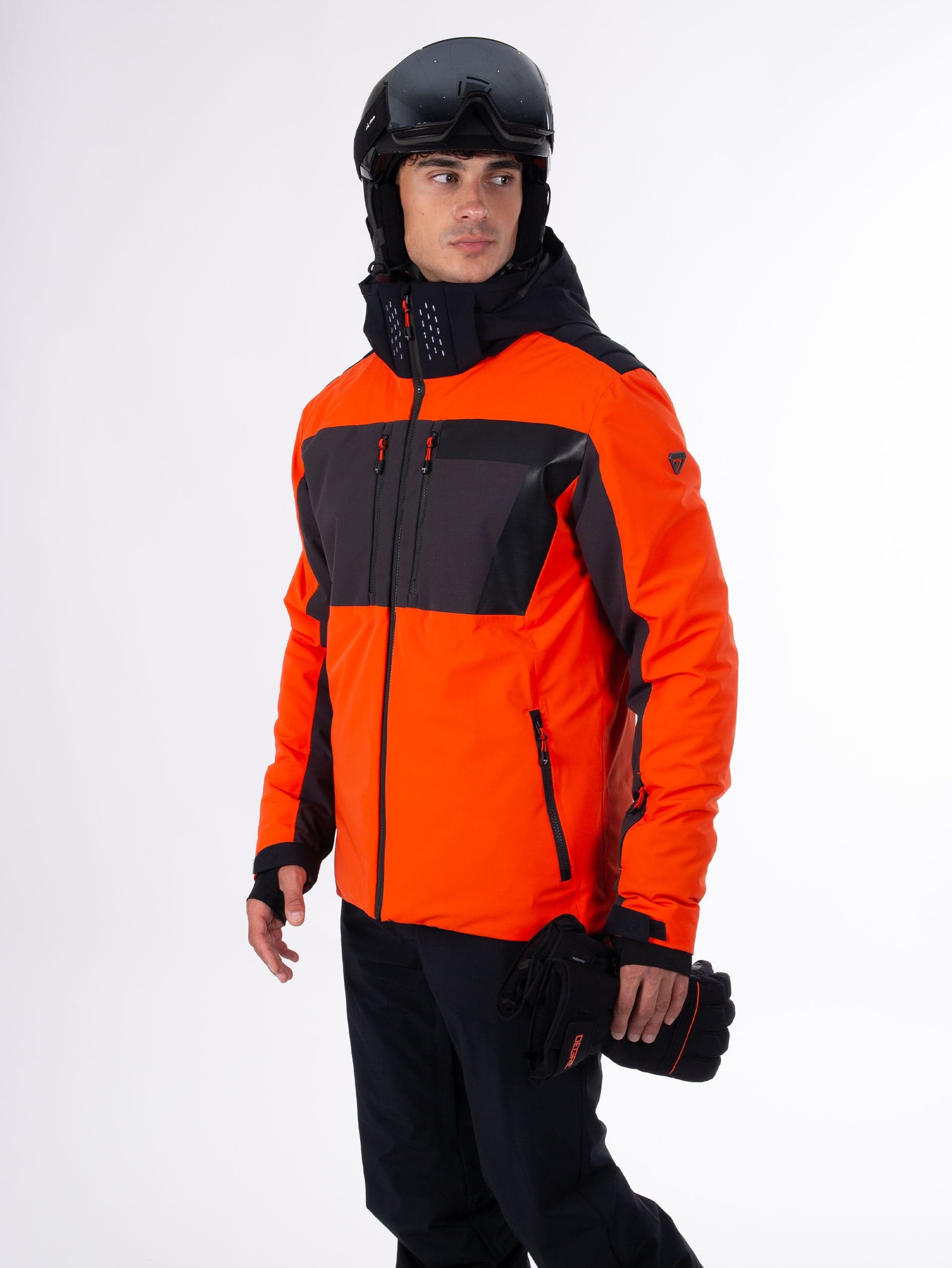 VESTE DE SKI HOMME SIVIN - DEEP ORANGE