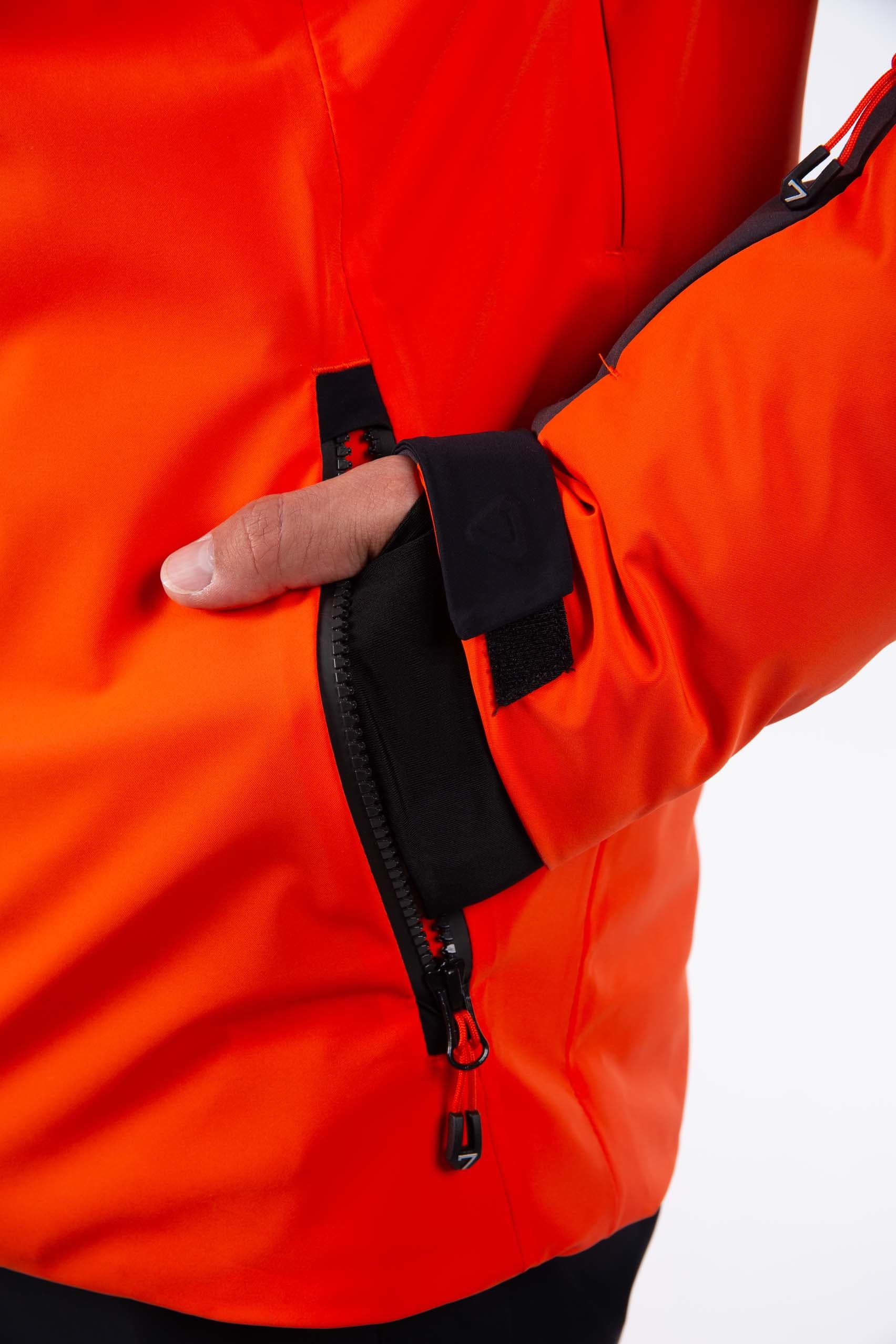 VESTE DE SKI HOMME SIVIN - DEEP ORANGE
