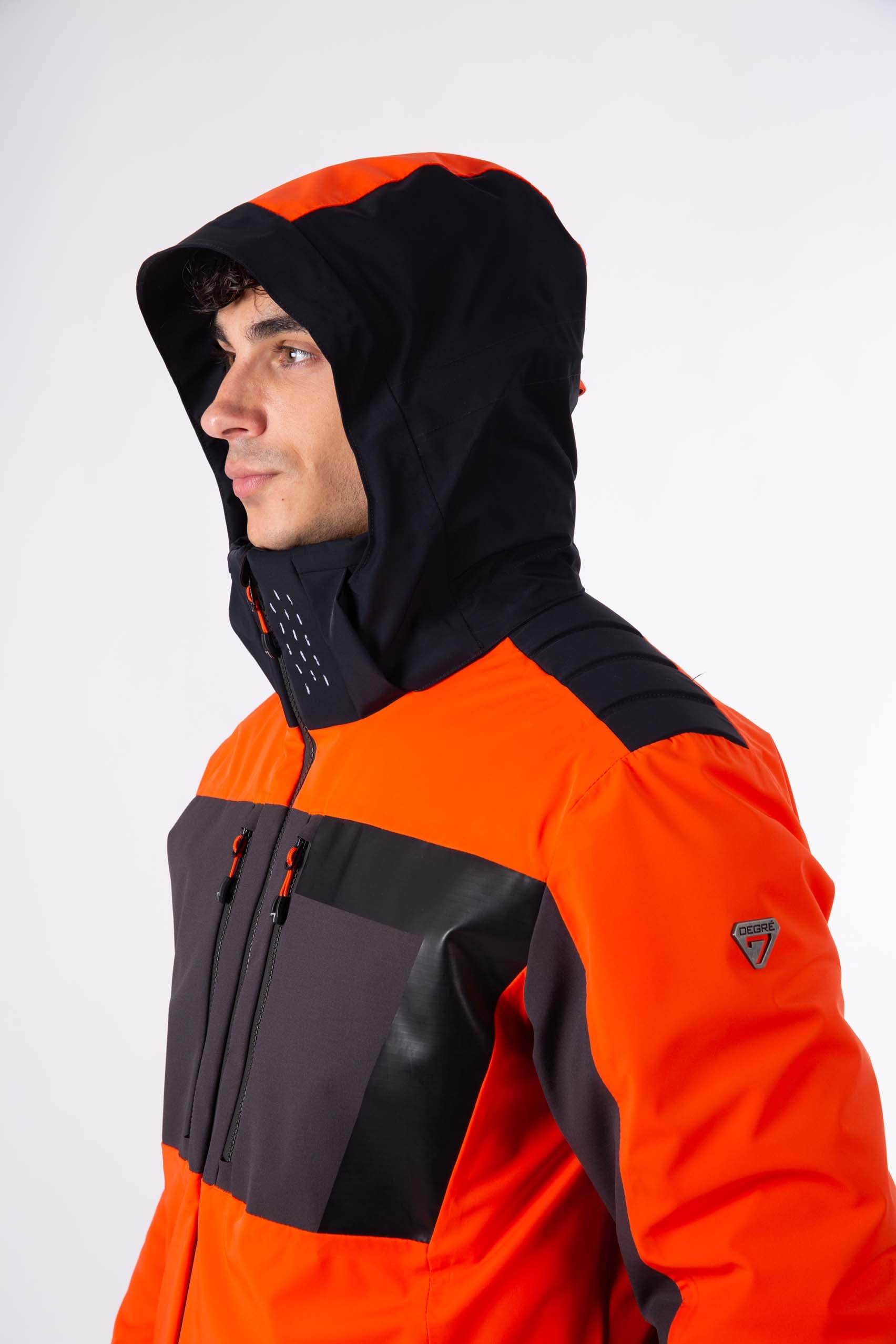 VESTE DE SKI HOMME SIVIN - DEEP ORANGE