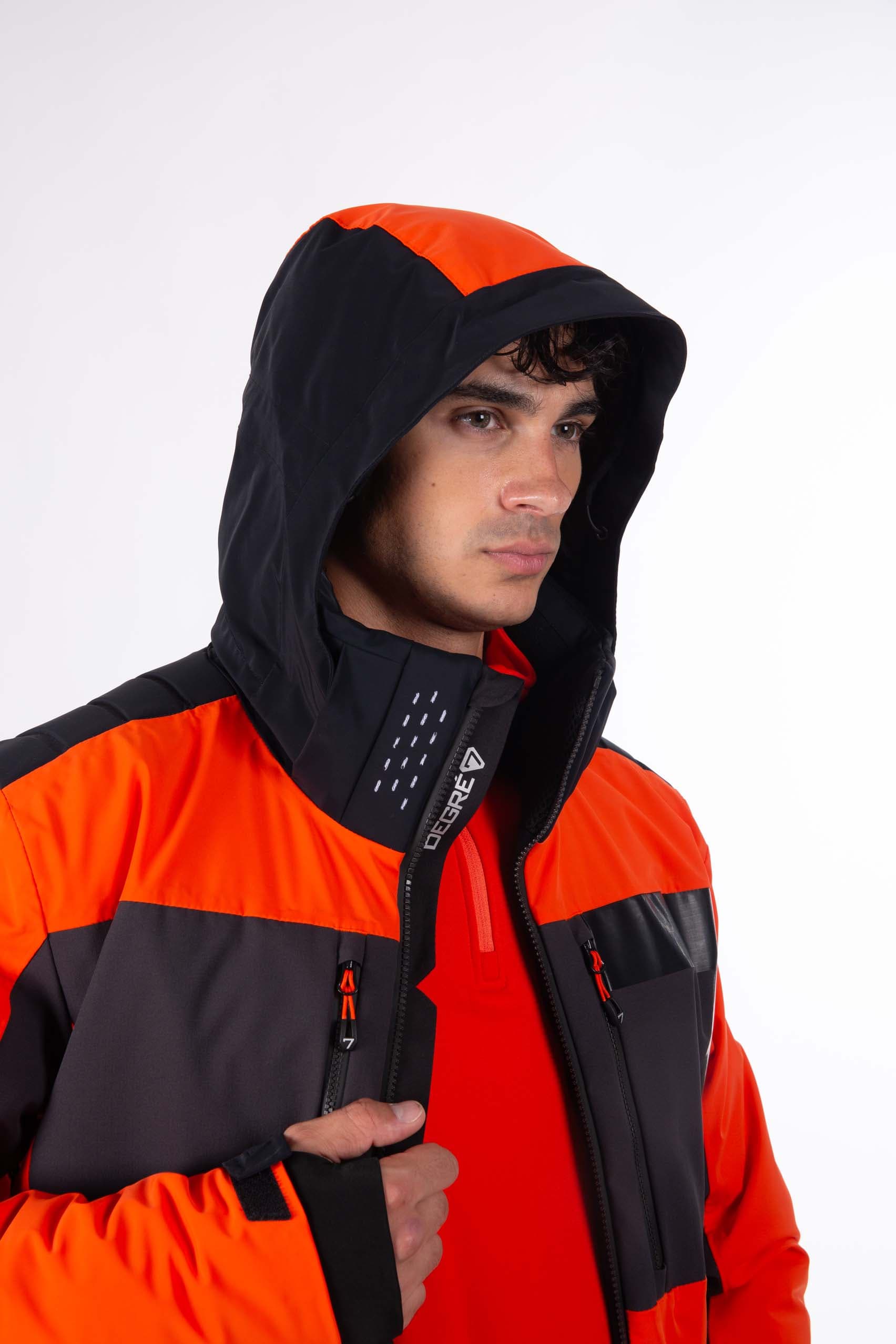 VESTE DE SKI HOMME SIVIN - DEEP ORANGE