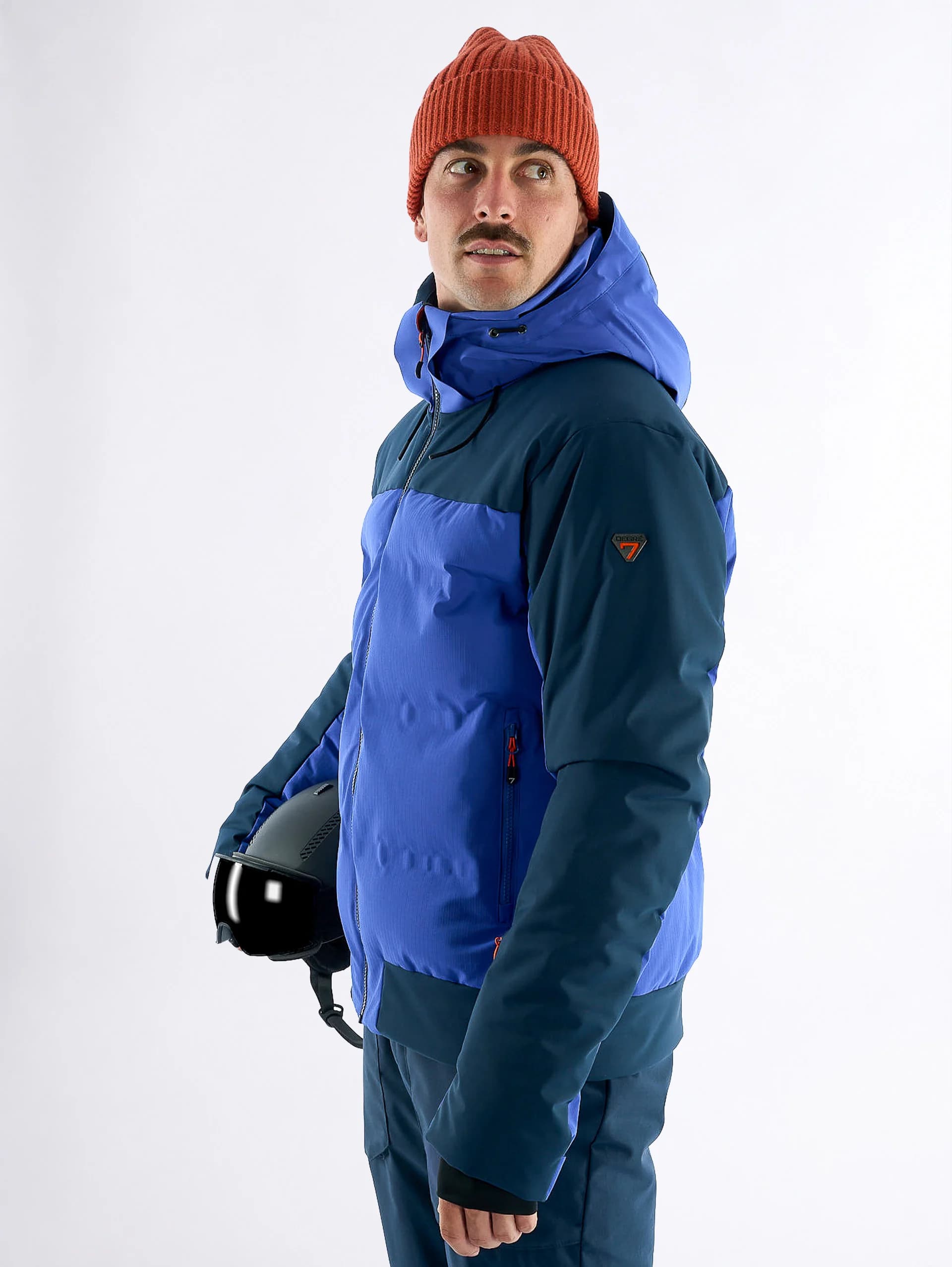 BANGES MEN'S SKI DOWN JACKET - ULTRA MARINE