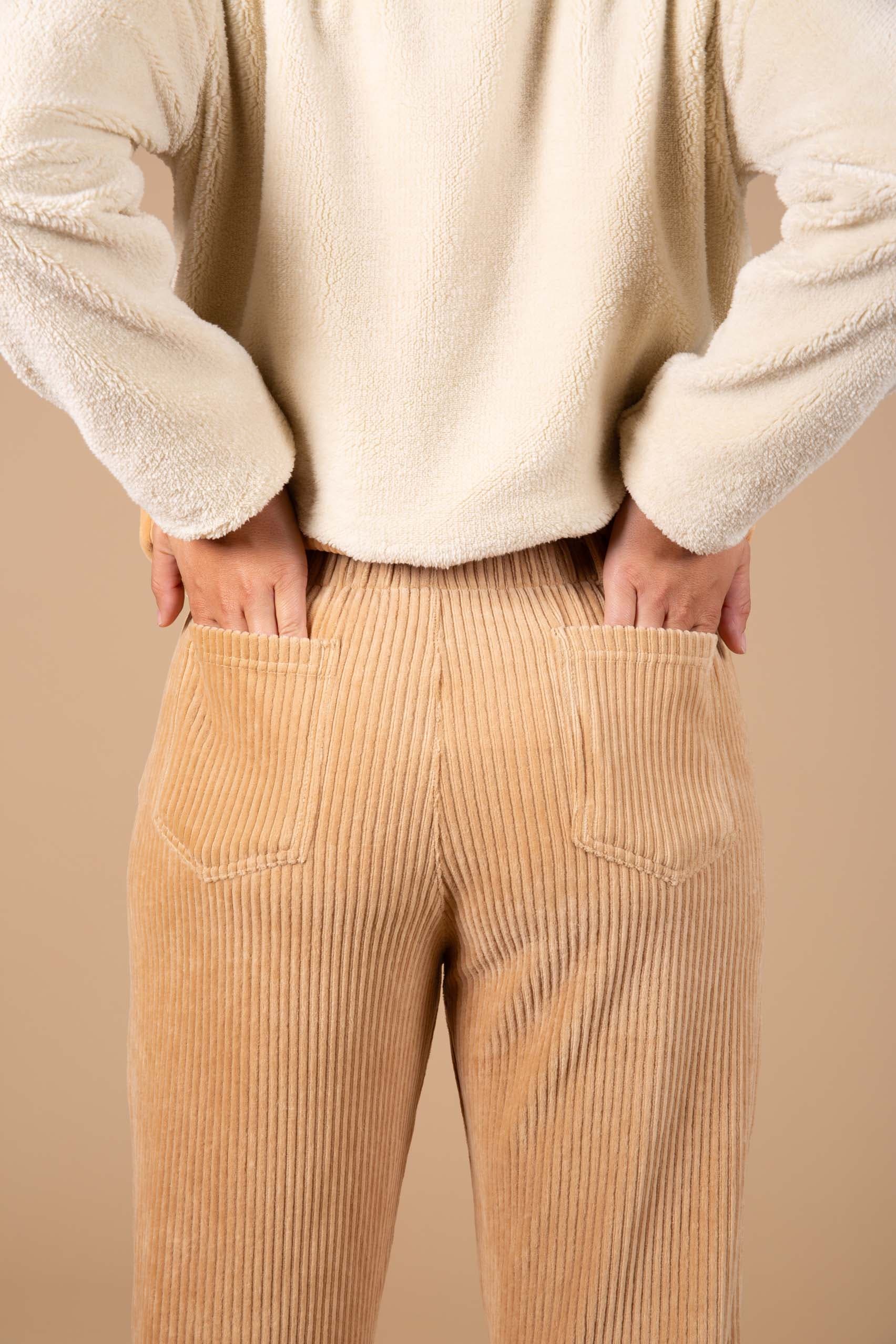 PANTALON FEMME BORAZO - BEIGE