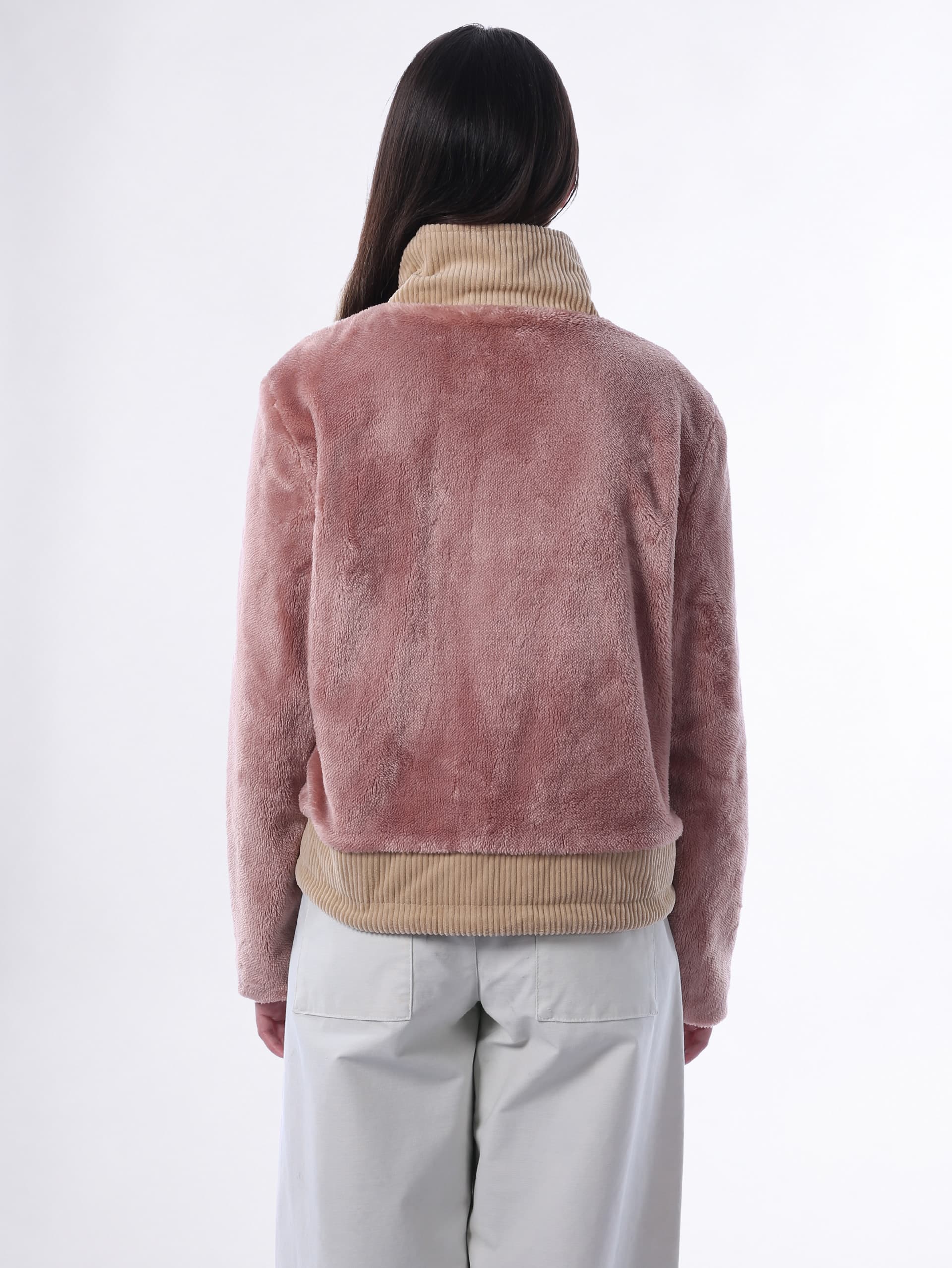 POLAIRE FEMME YERBA - OLD PINK