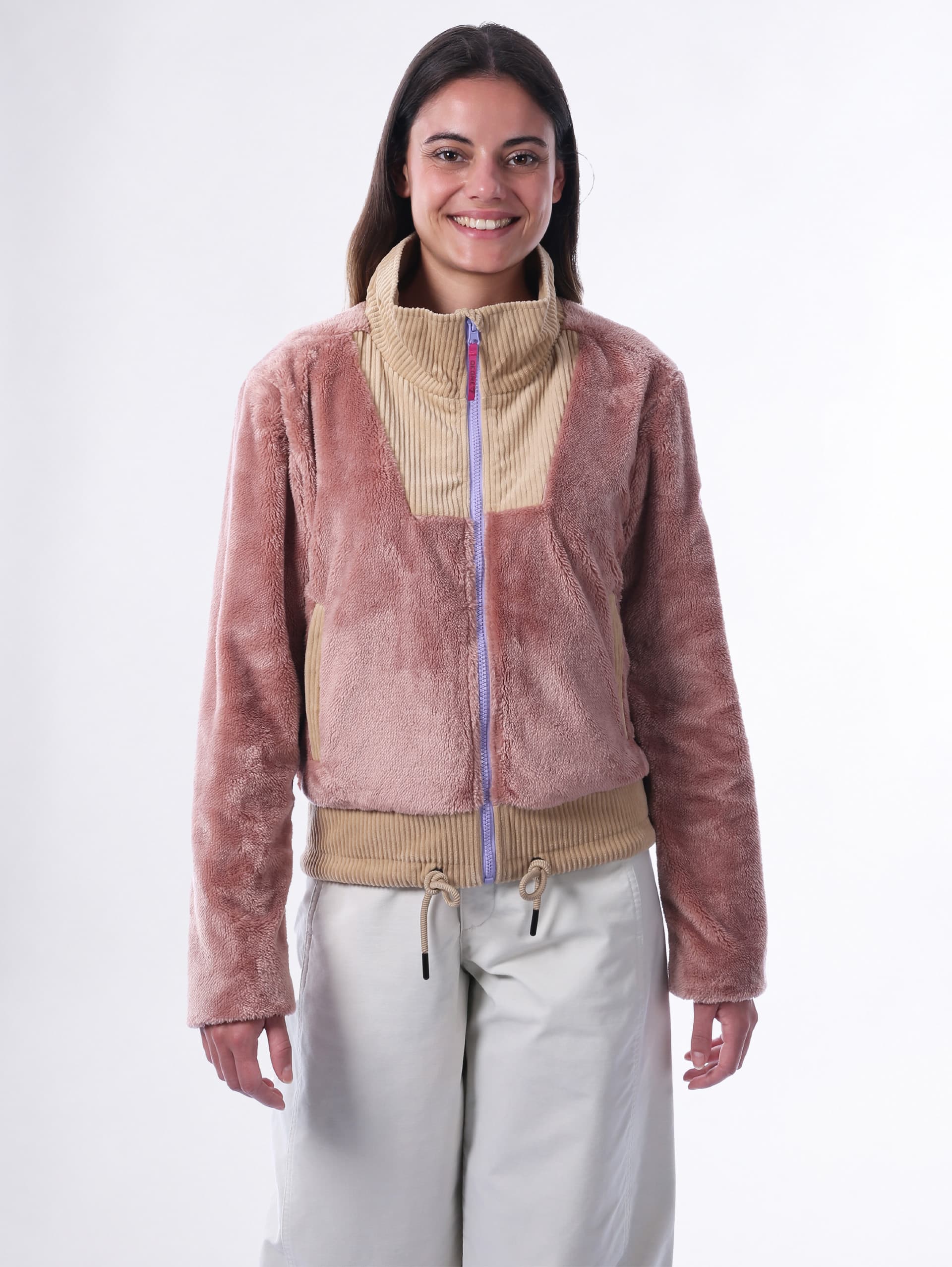 POLAIRE FEMME YERBA - OLD PINK