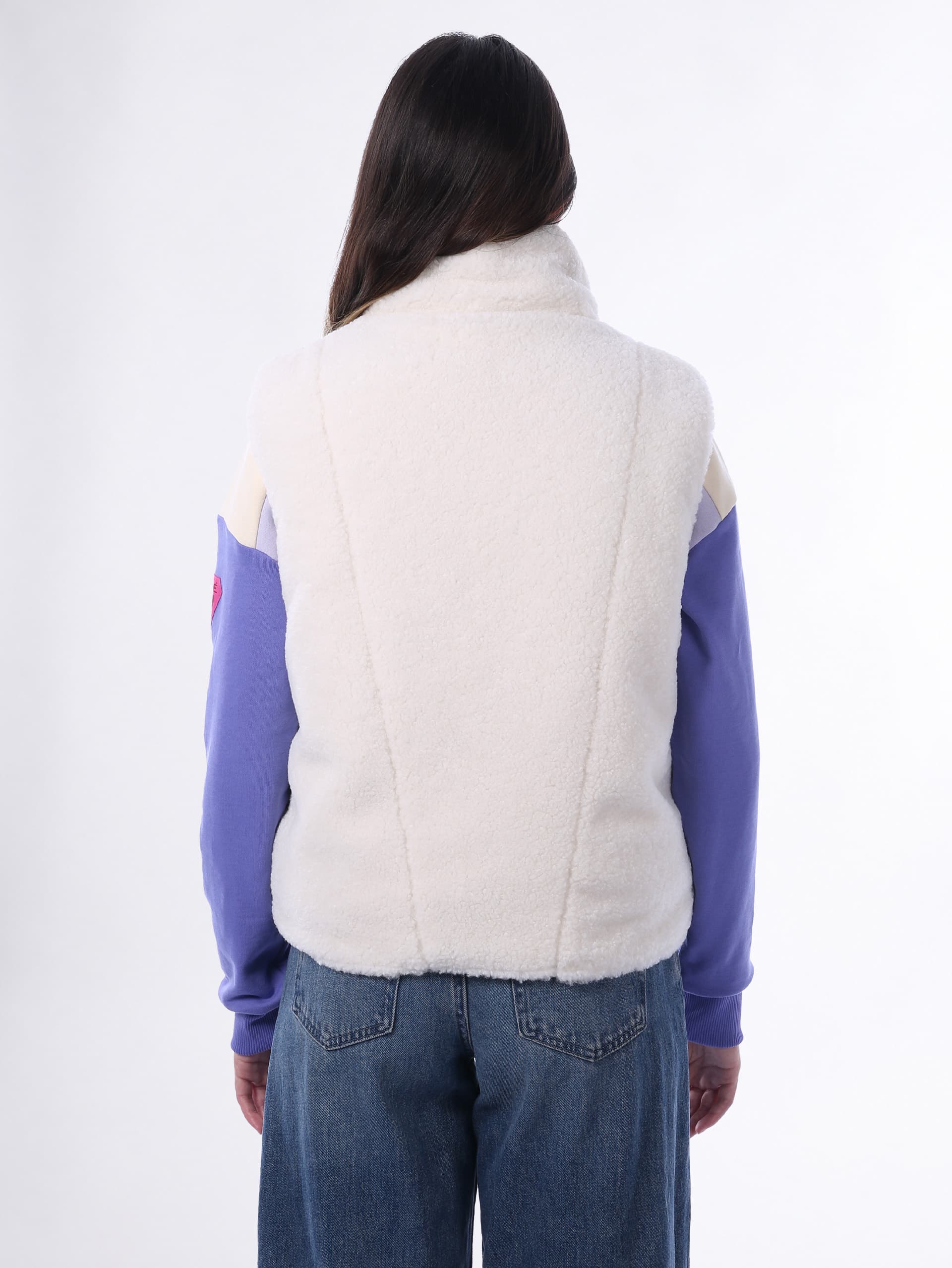 Doudoune sans manches femme LACAE réversible - OFF WHITE