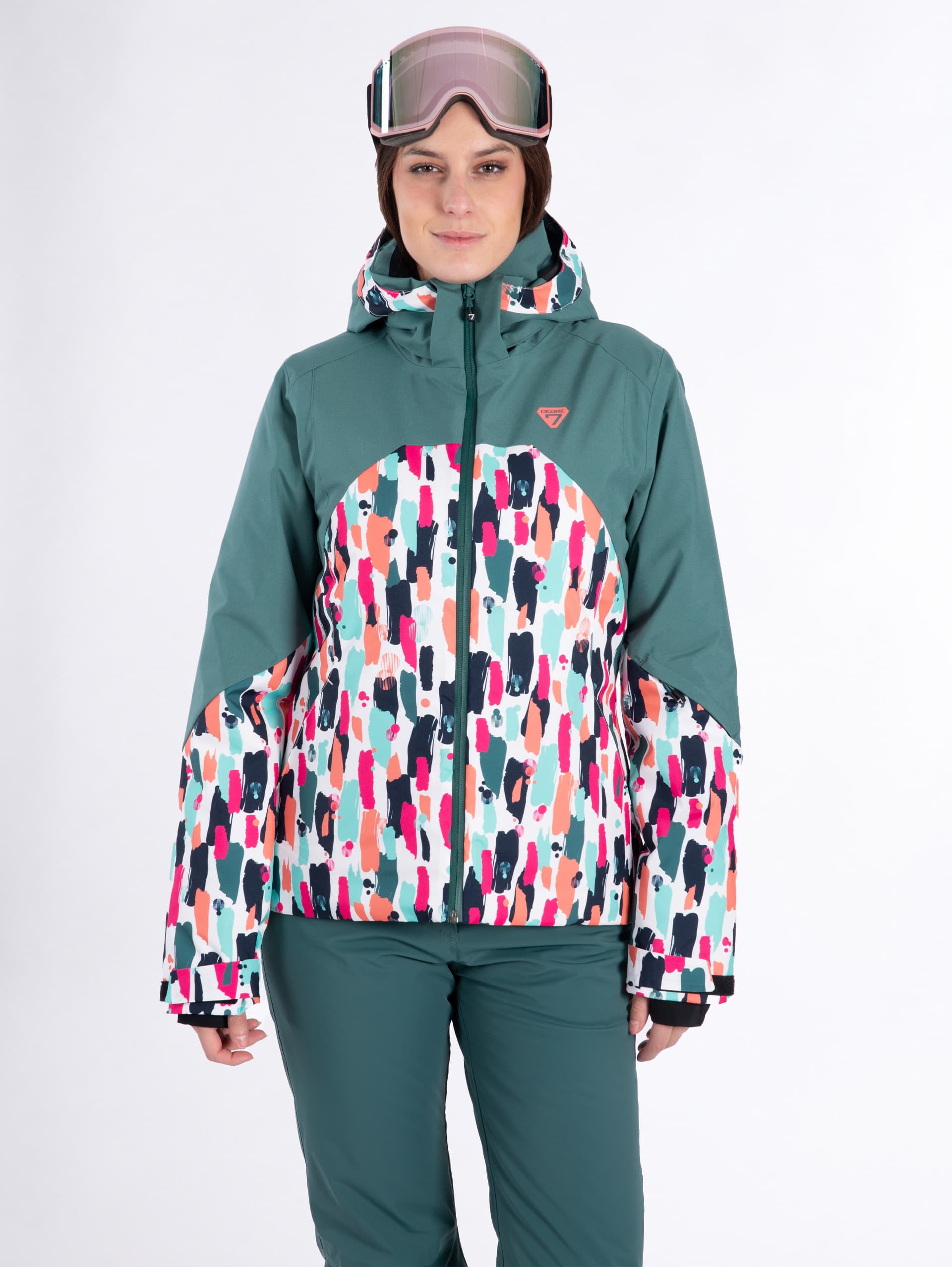 VESTE DE SKI FEMME ESSENT - AOP