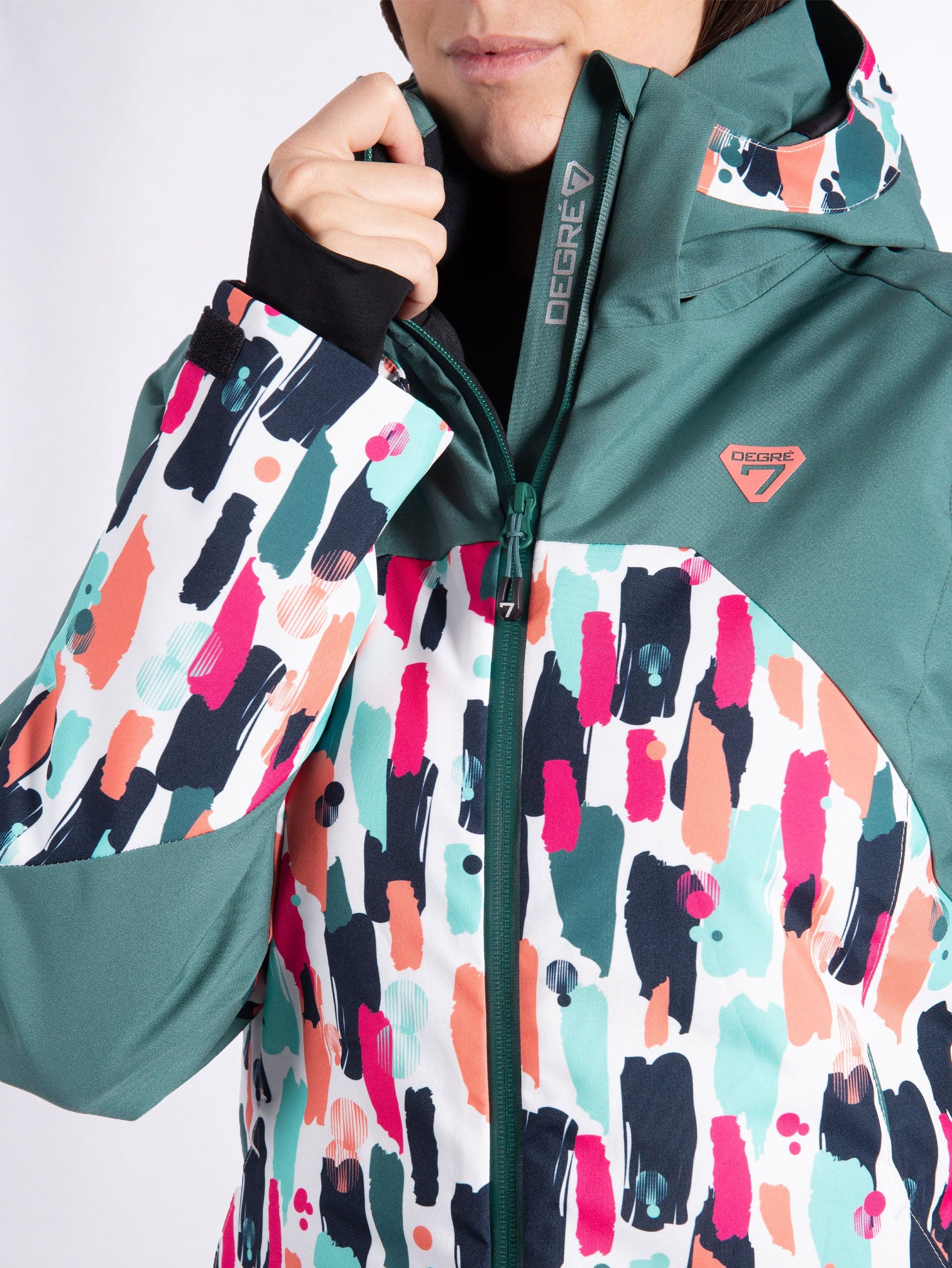 VESTE DE SKI FEMME ESSENT - AOP