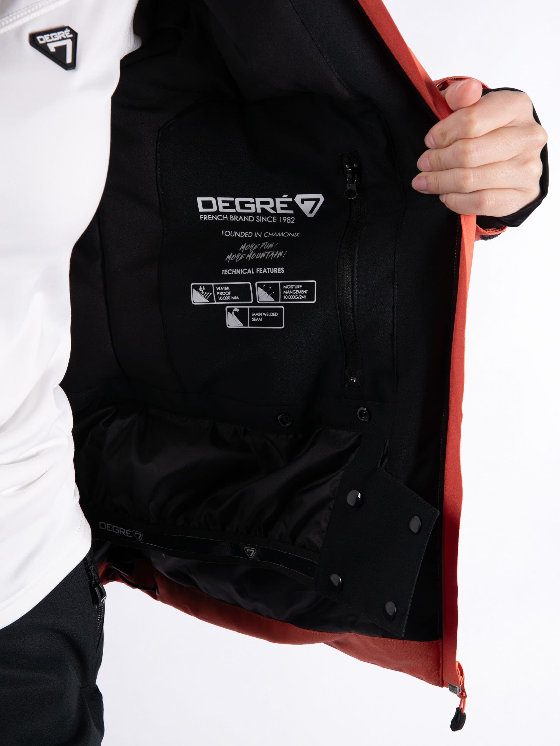 VESTE DE SKI FEMME GODILE - CORAL