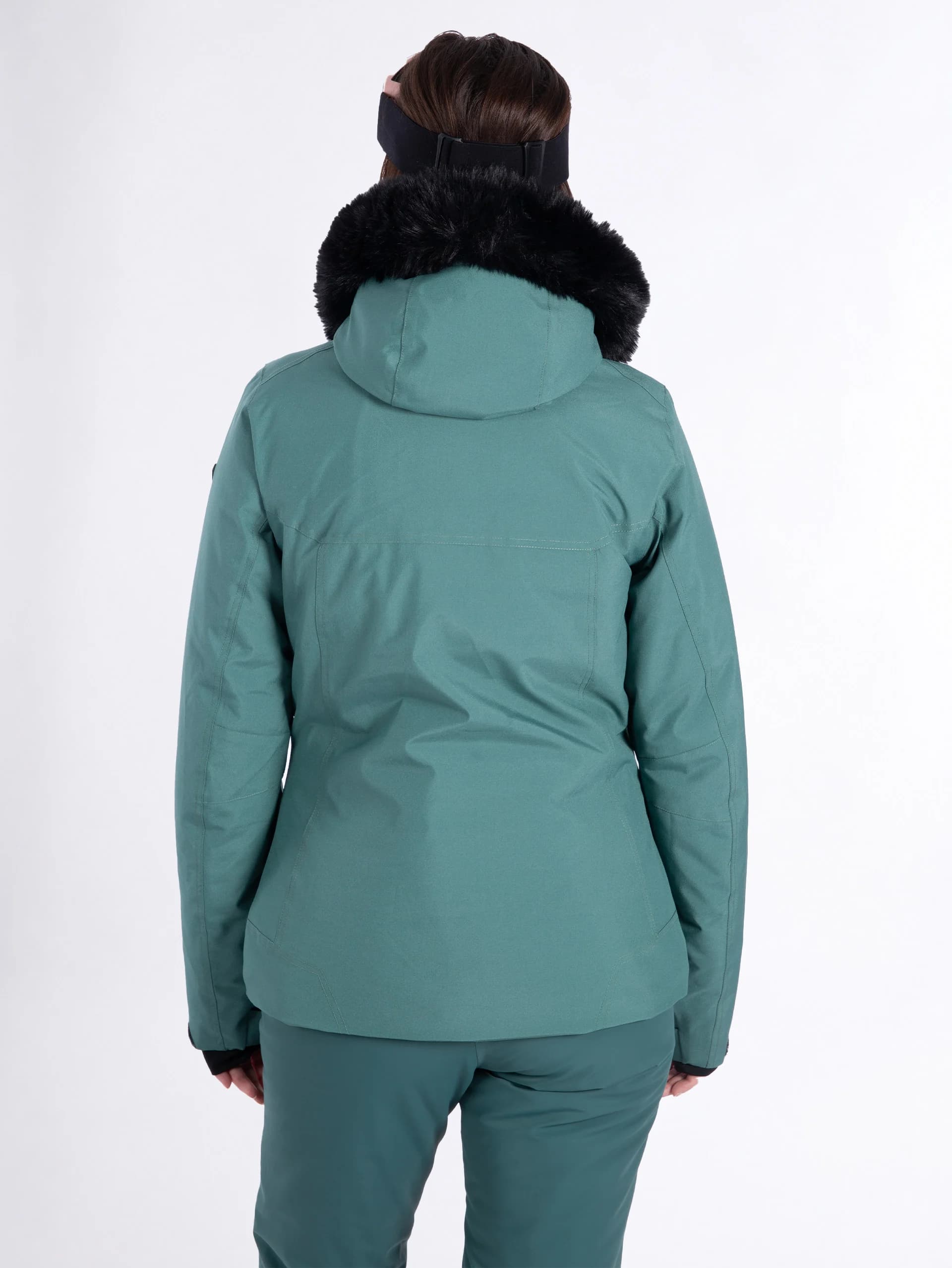 VESTE DE SKI FEMME GODILE - MALLARD GREEN