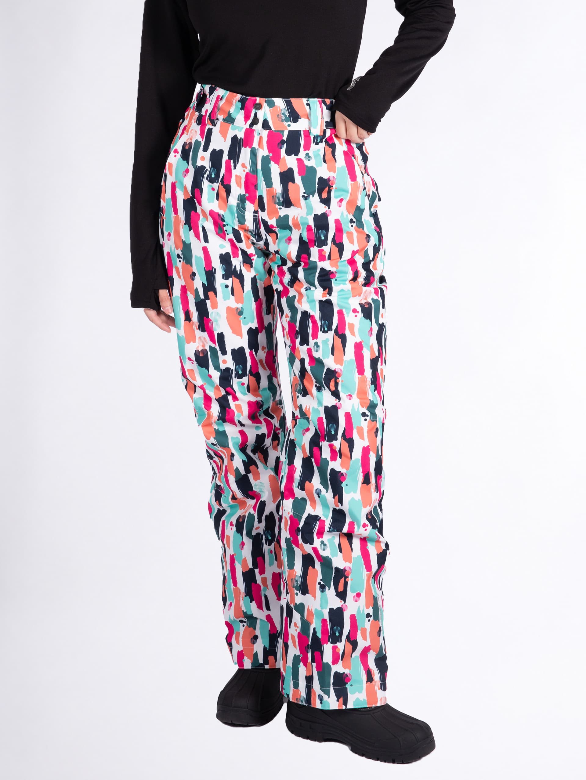 PANTALON DE SKI FEMME RELA - AOP