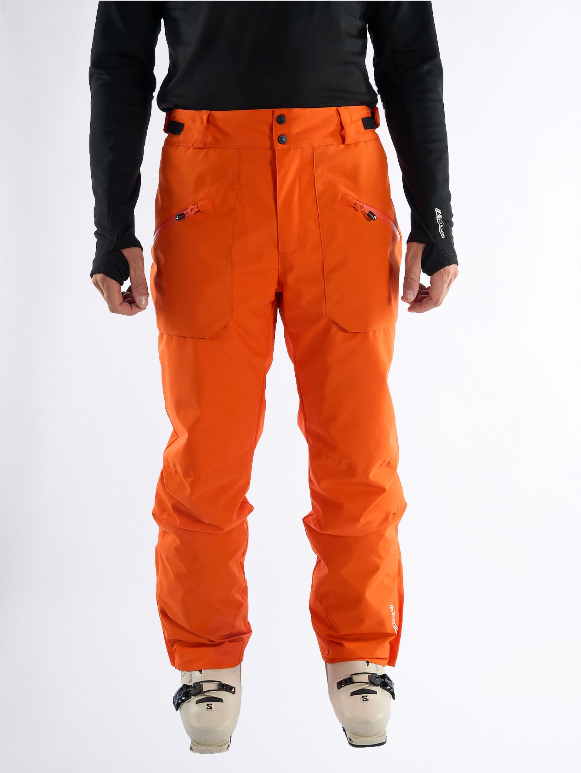 Pantalon de ski homme REPOVE - RED ORANGE