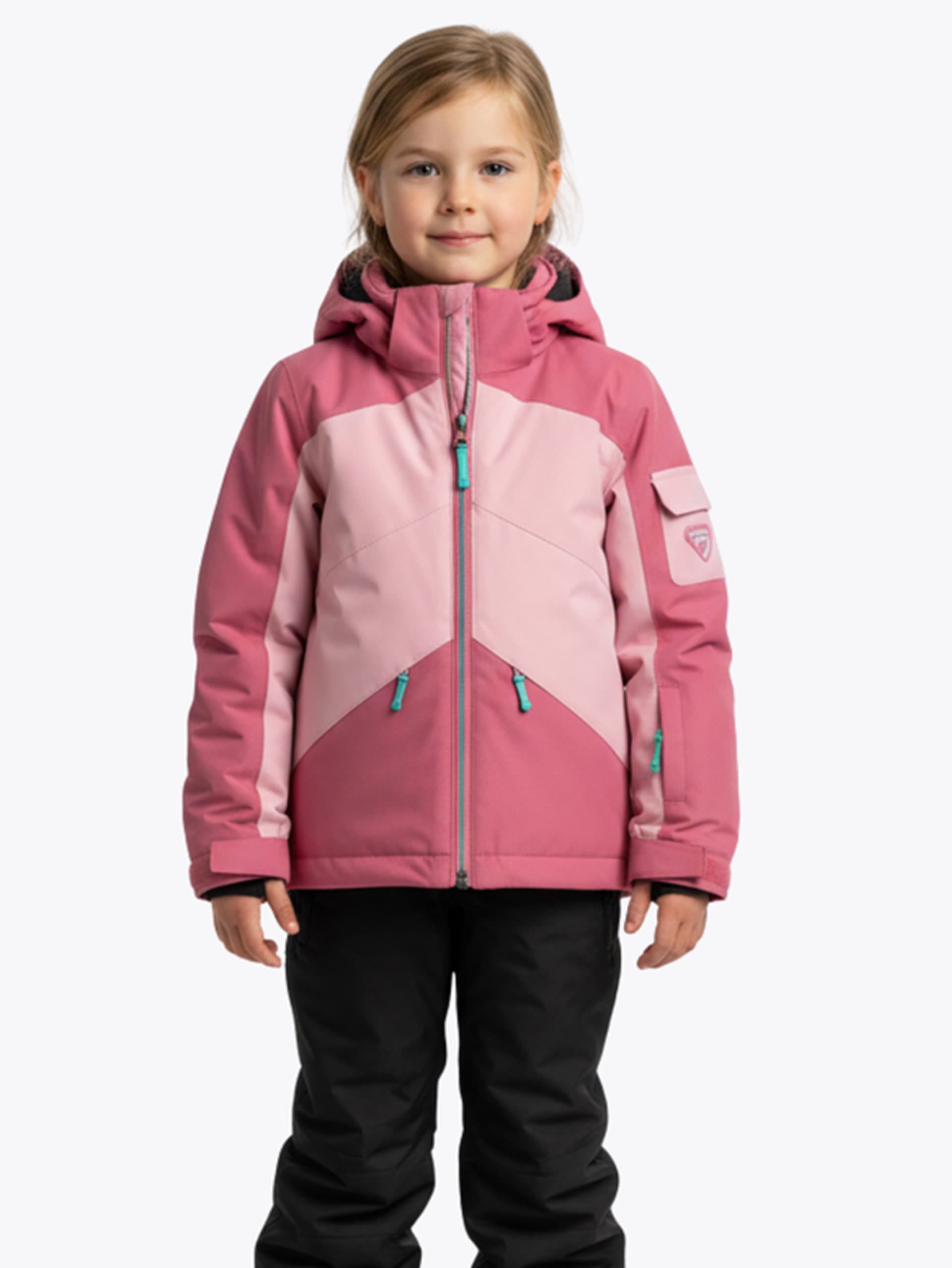 Veste de ski enfant SONI - HOT PINK