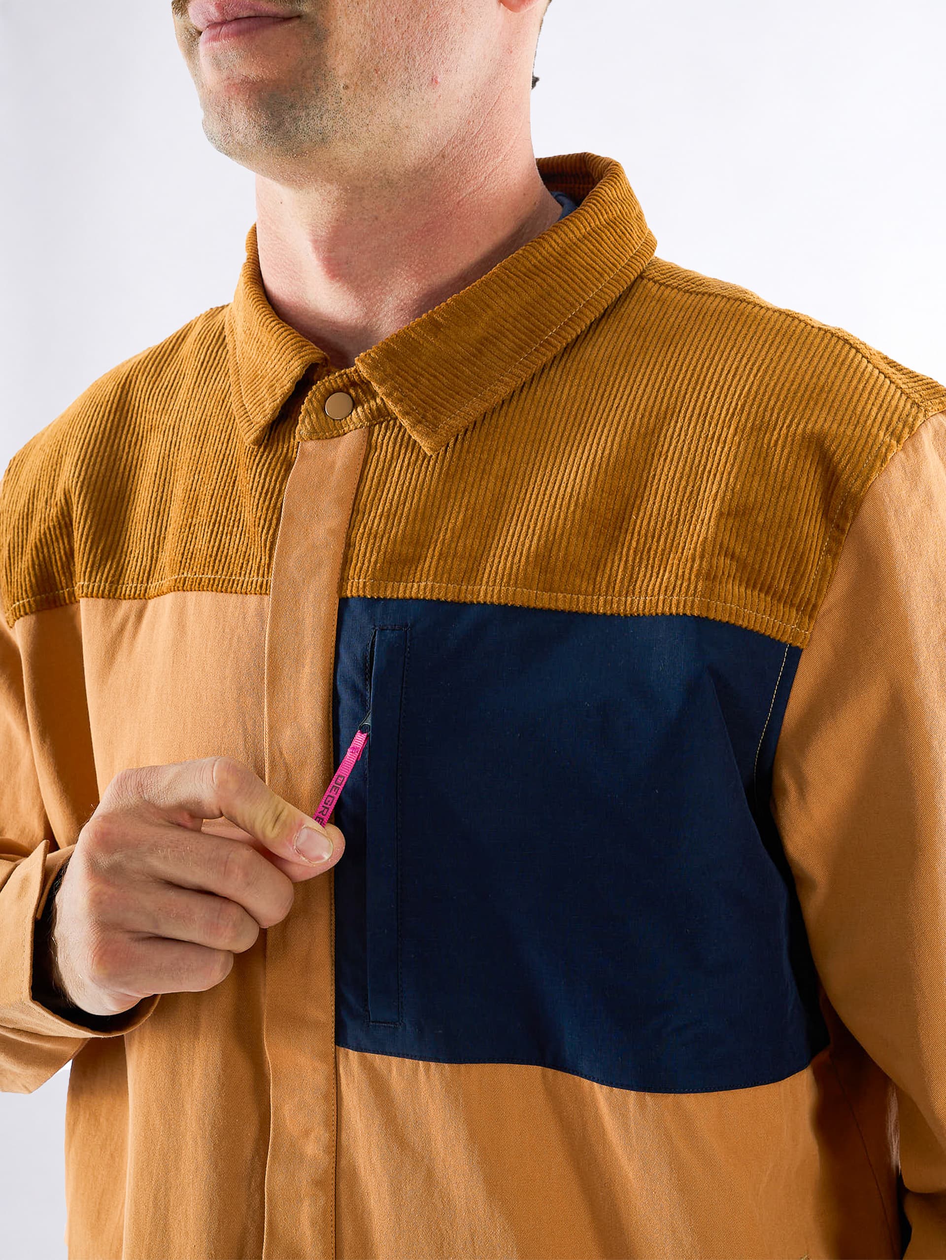 CHEMISE PINTADO HOMME - CAMEL