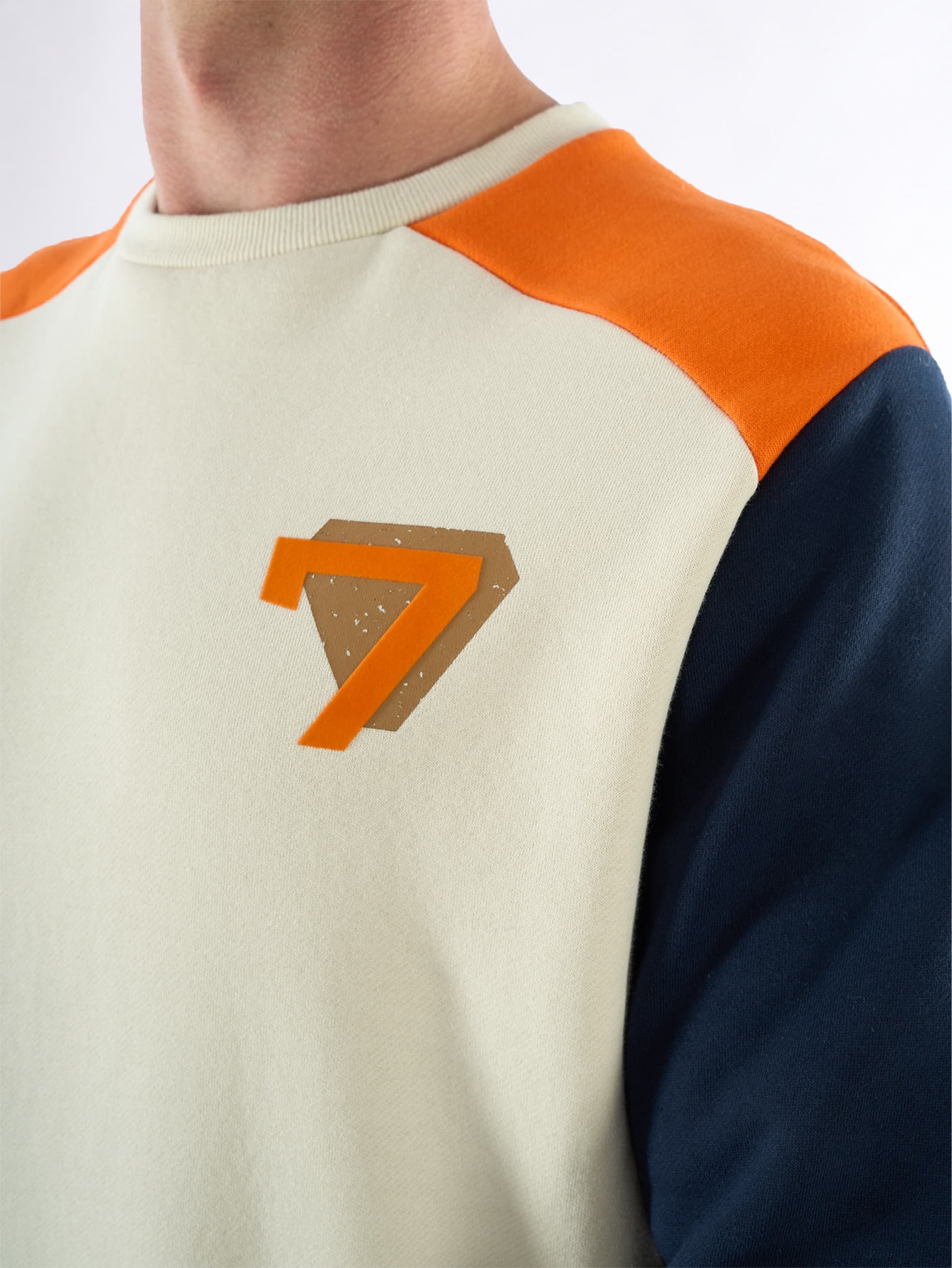 Pull homme ROCHUS - OFF WHITE