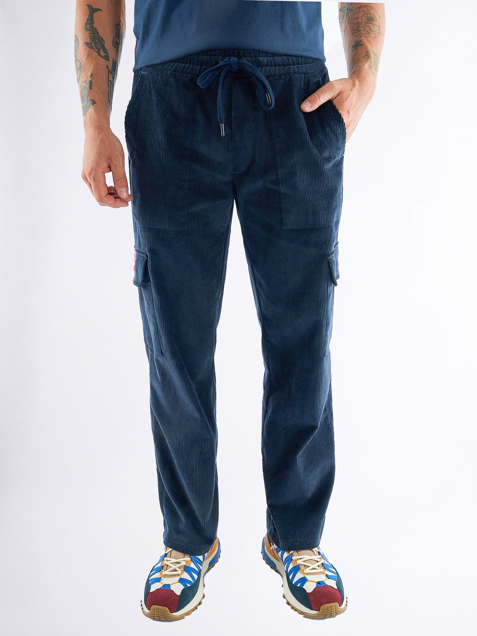 Pantalon cargo homme TURMAL 1 - MIDNIGHT