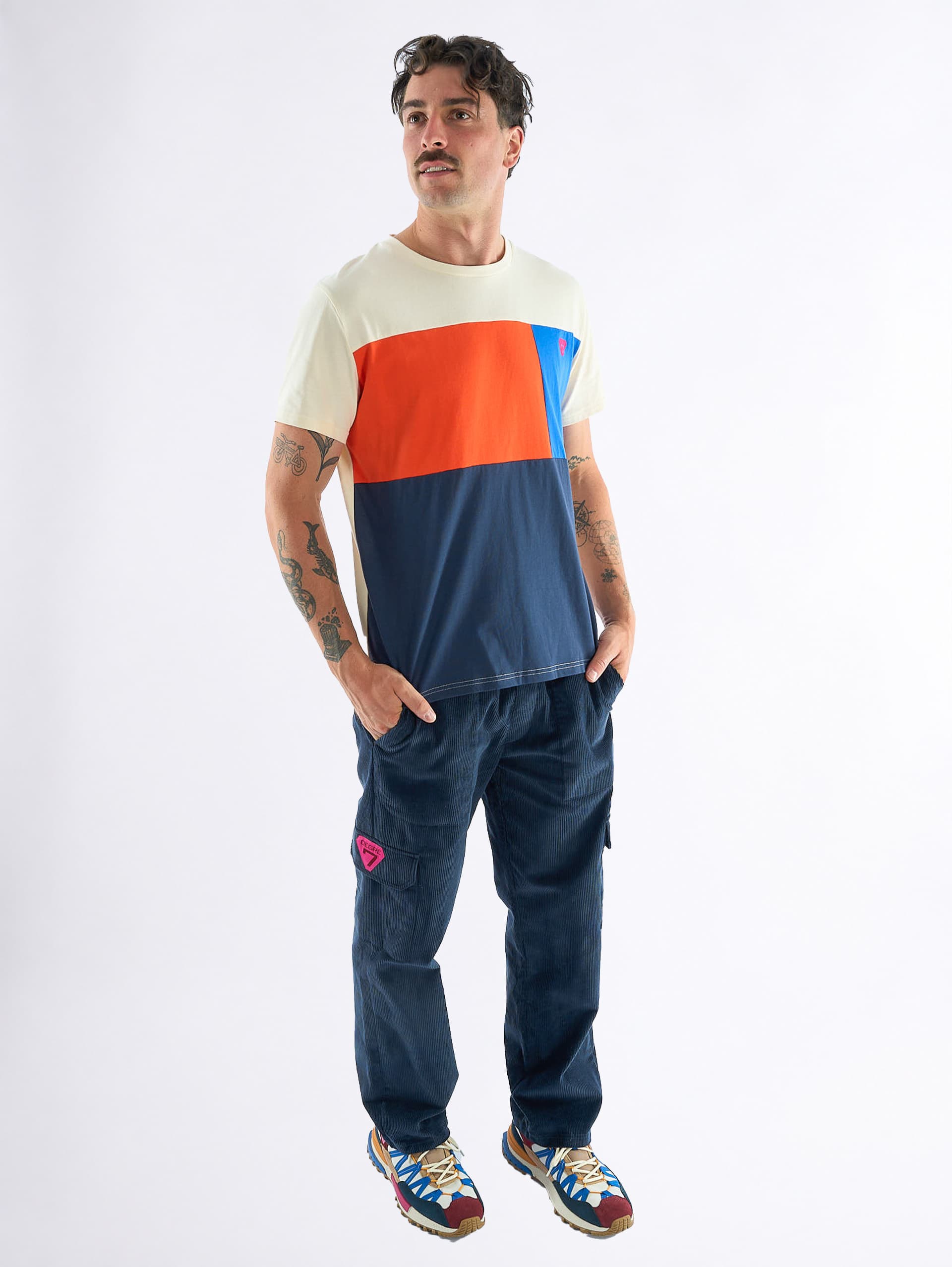 Pantalon cargo homme TURMAL 1 - MIDNIGHT