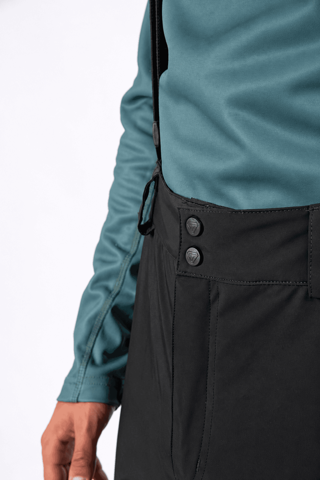 ARLYE MEN'S SKI PANTS - BLACK 1