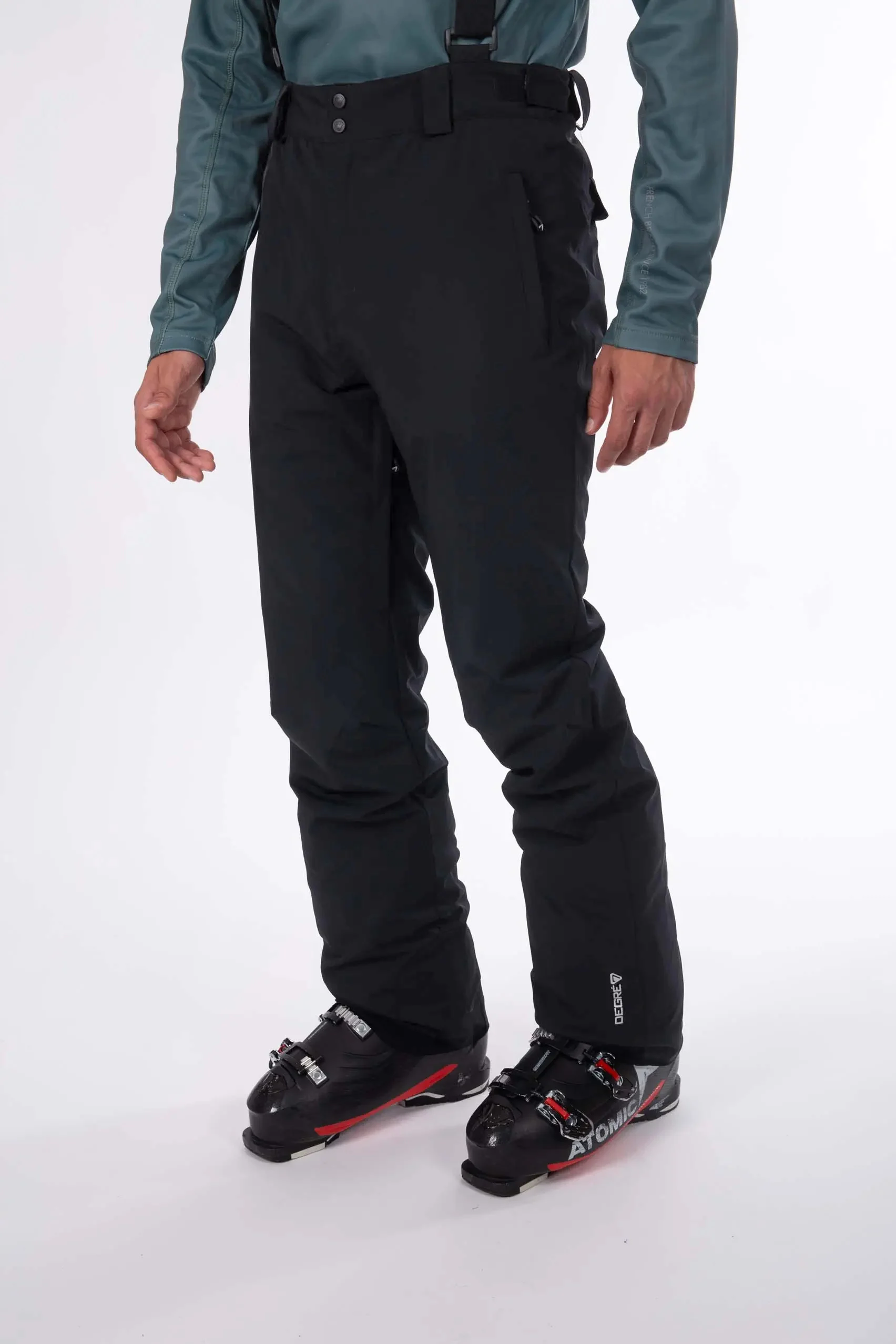 ARLYE MEN'S SKI PANTS - BLACK 1