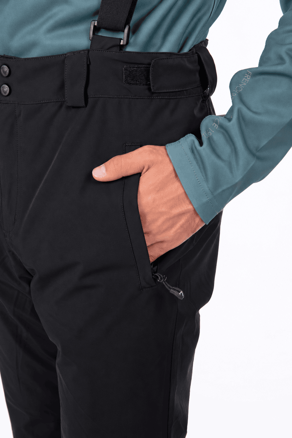 ARLYE MEN'S SKI PANTS - BLACK 1