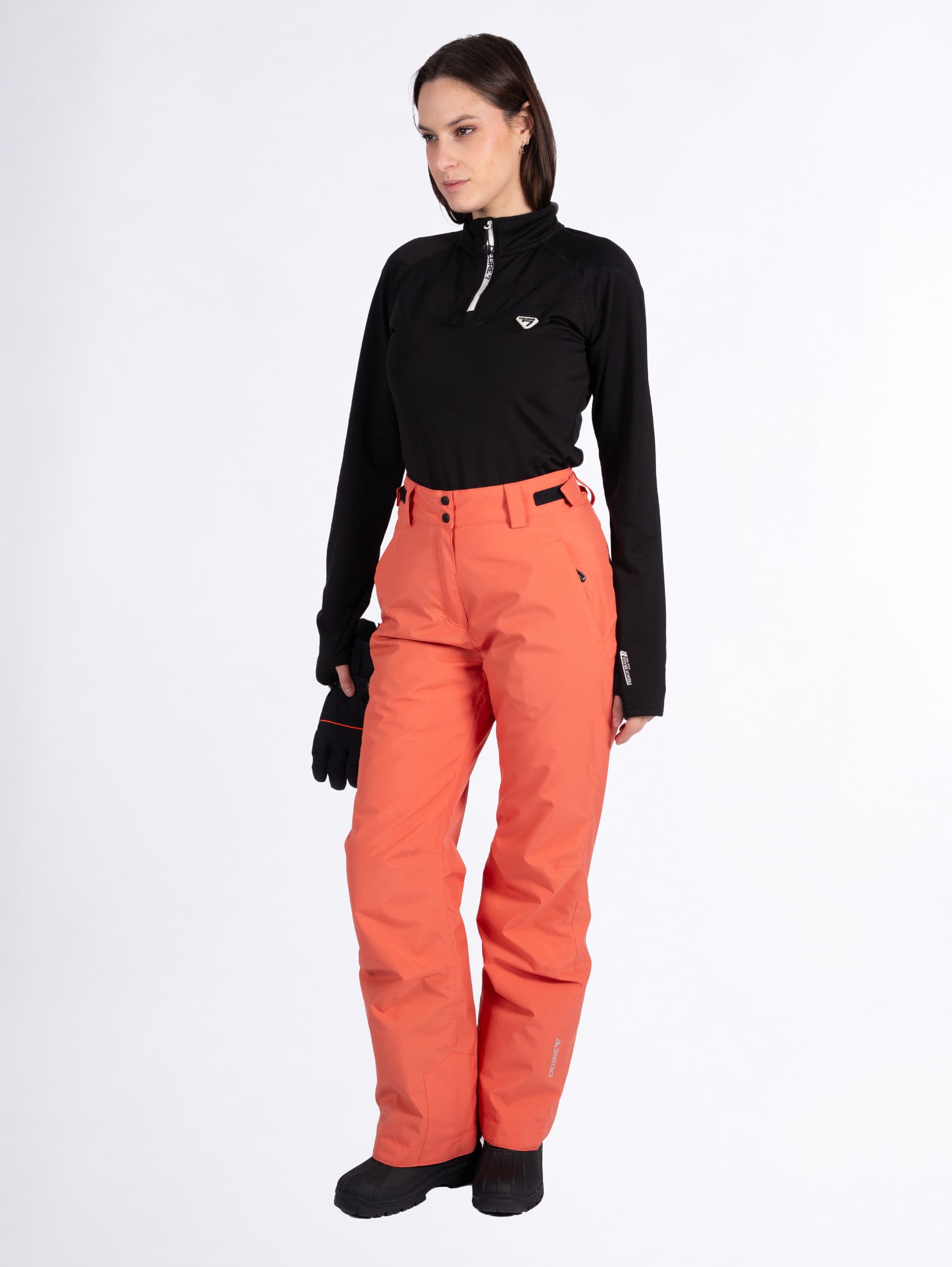 PANTALON DE SKI FEMME VALGAU - CORAL 1