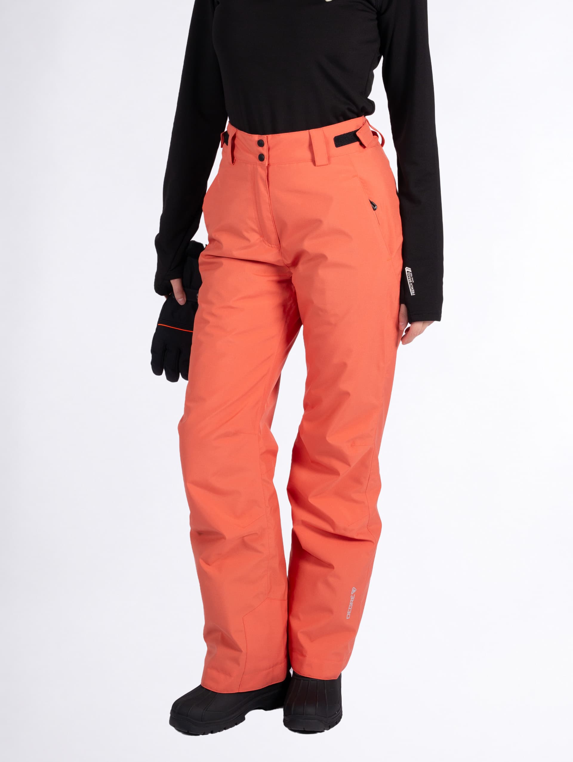 PANTALON DE SKI FEMME VALGAU - CORAL 1